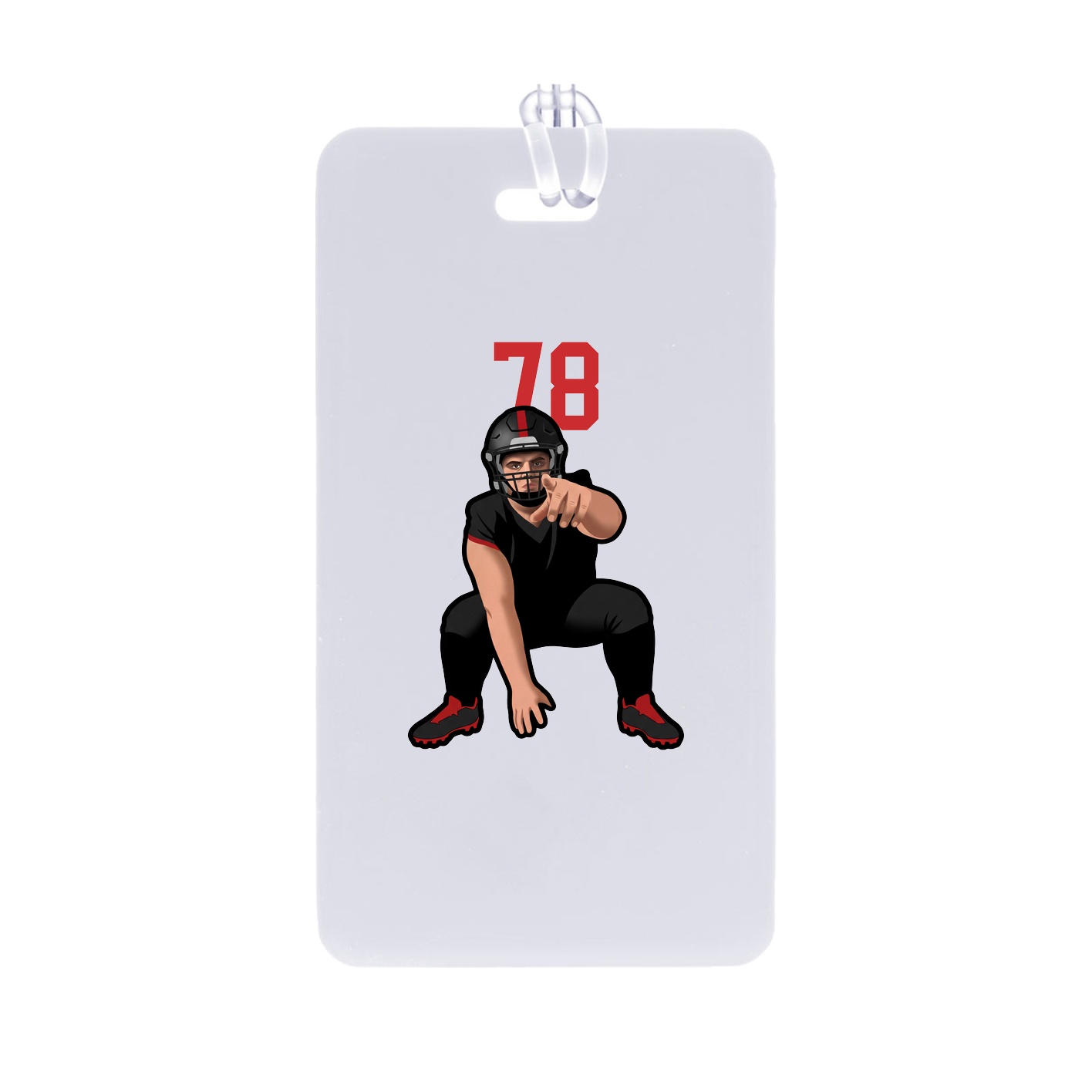 Bag Tag — Number Top in Classic