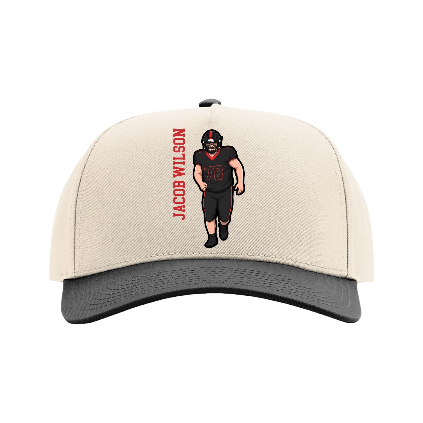 Full Fabric Five-Panel Champ Cap