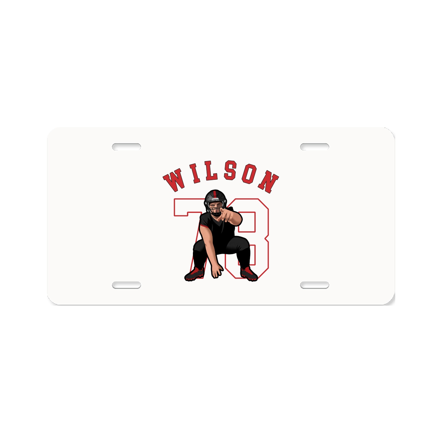 License Plate — Shirsey Arch in Classic