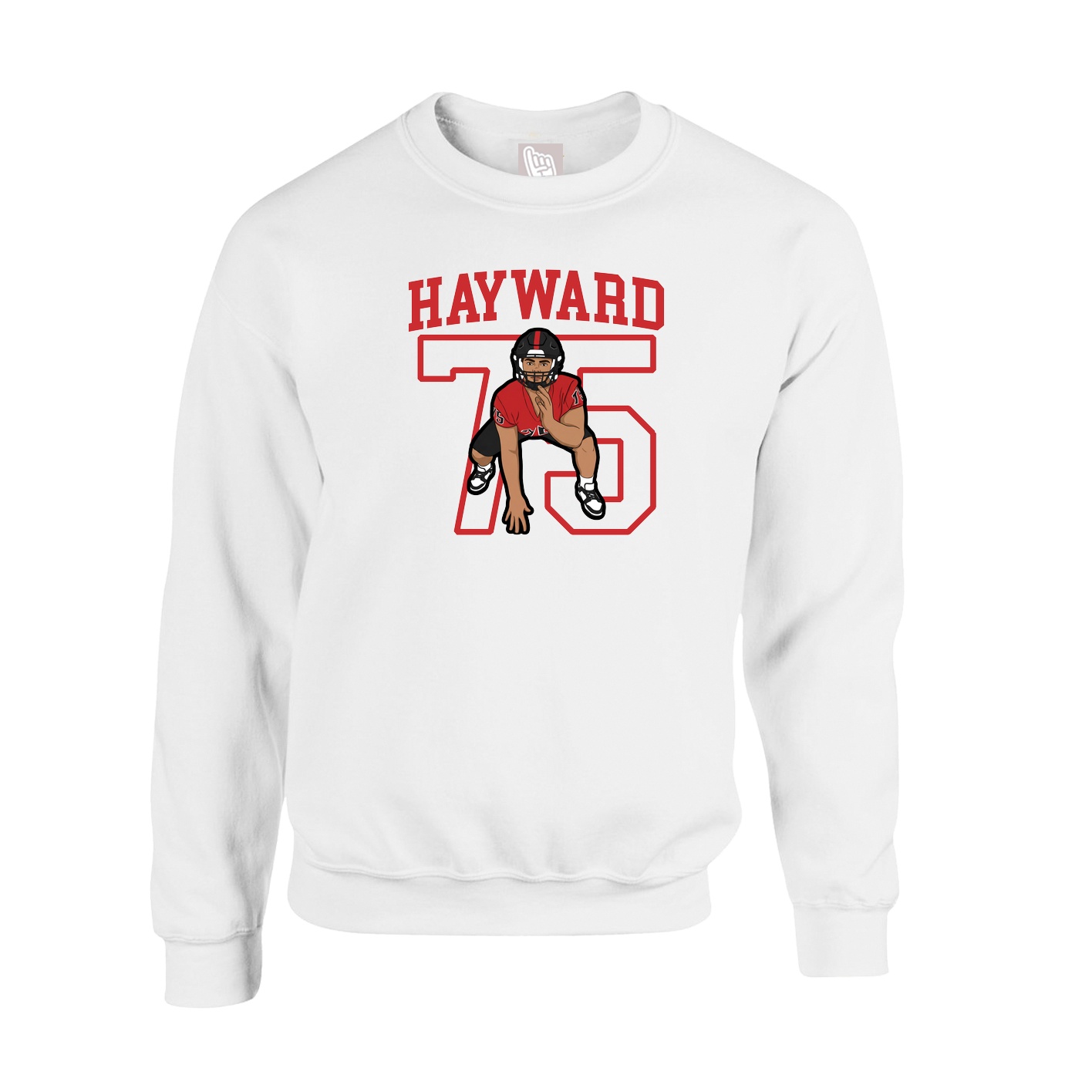 Fleece Crew — Shirsey in White