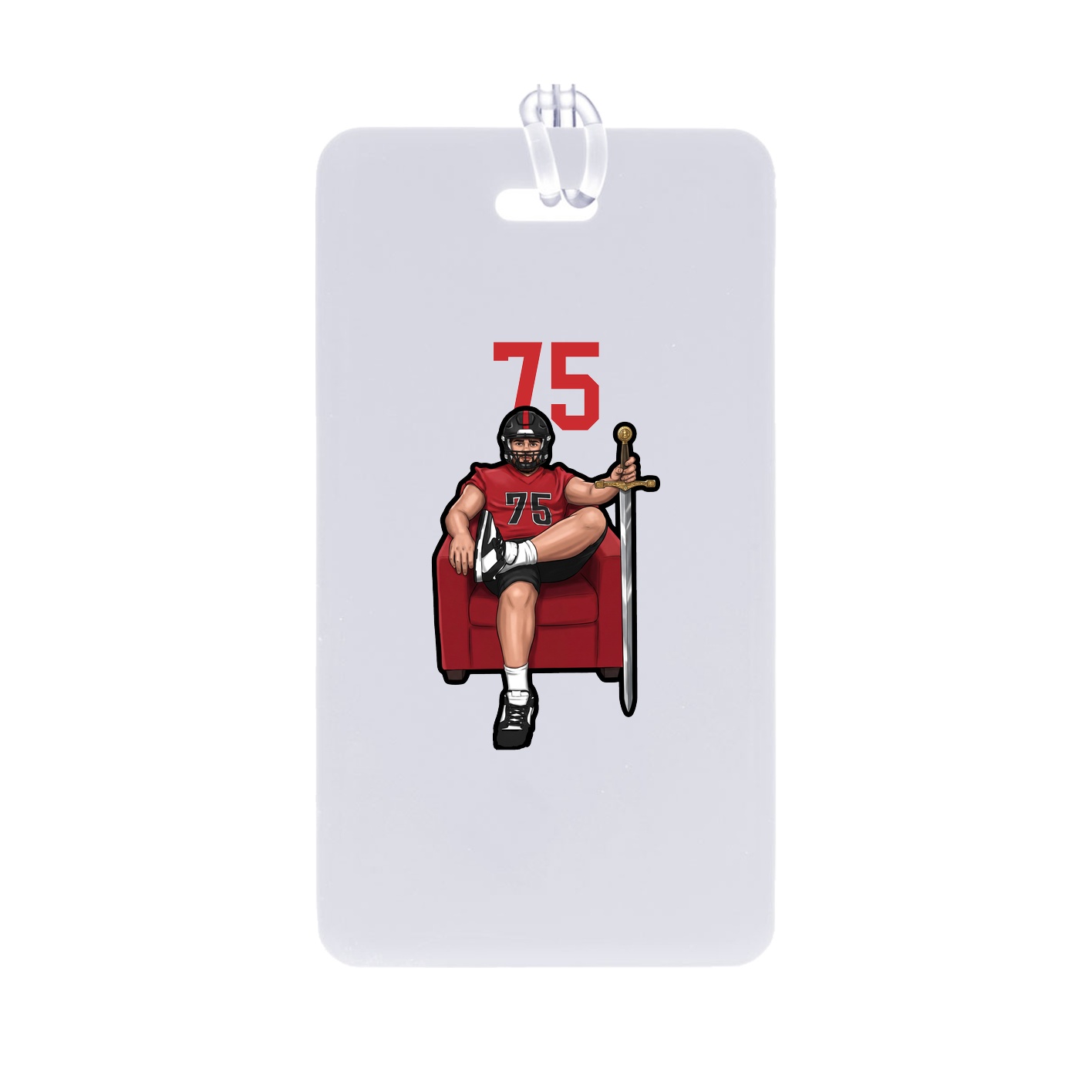 Bag Tag — Number Top in Classic