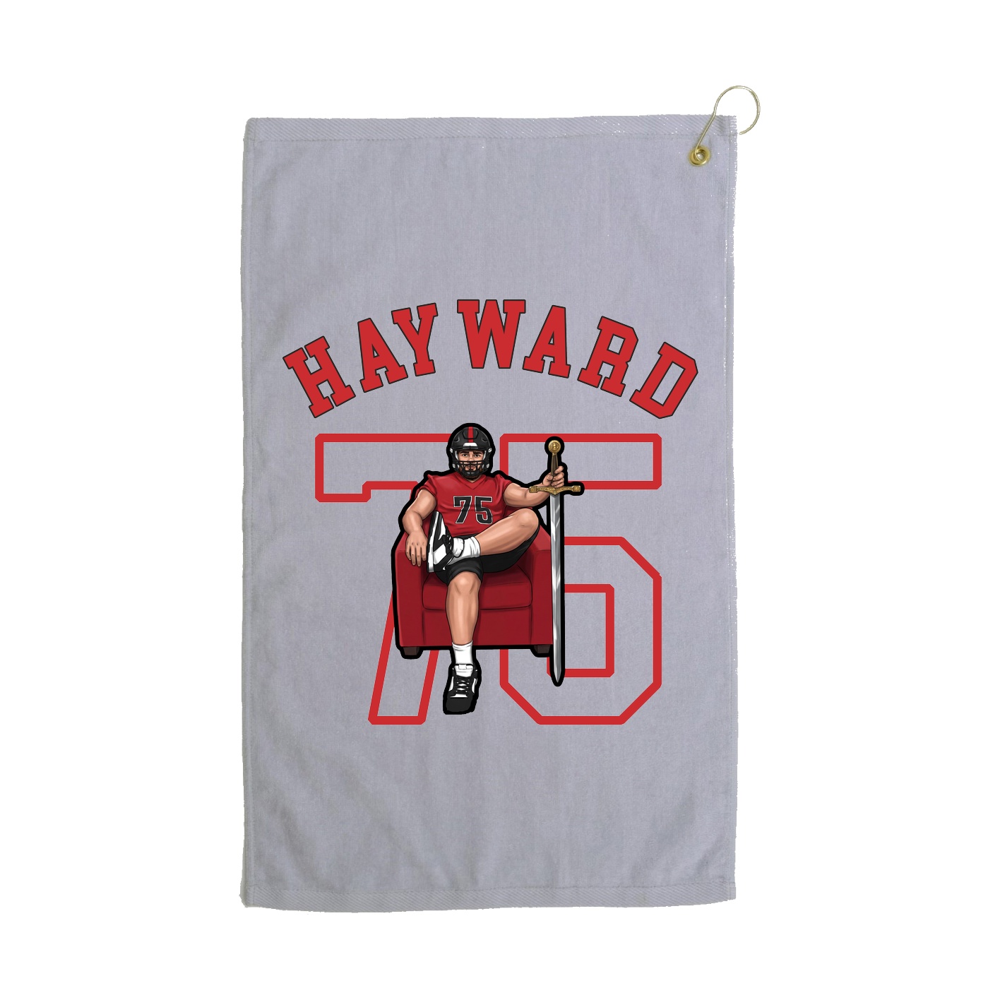 Terry Velour Golf Towel