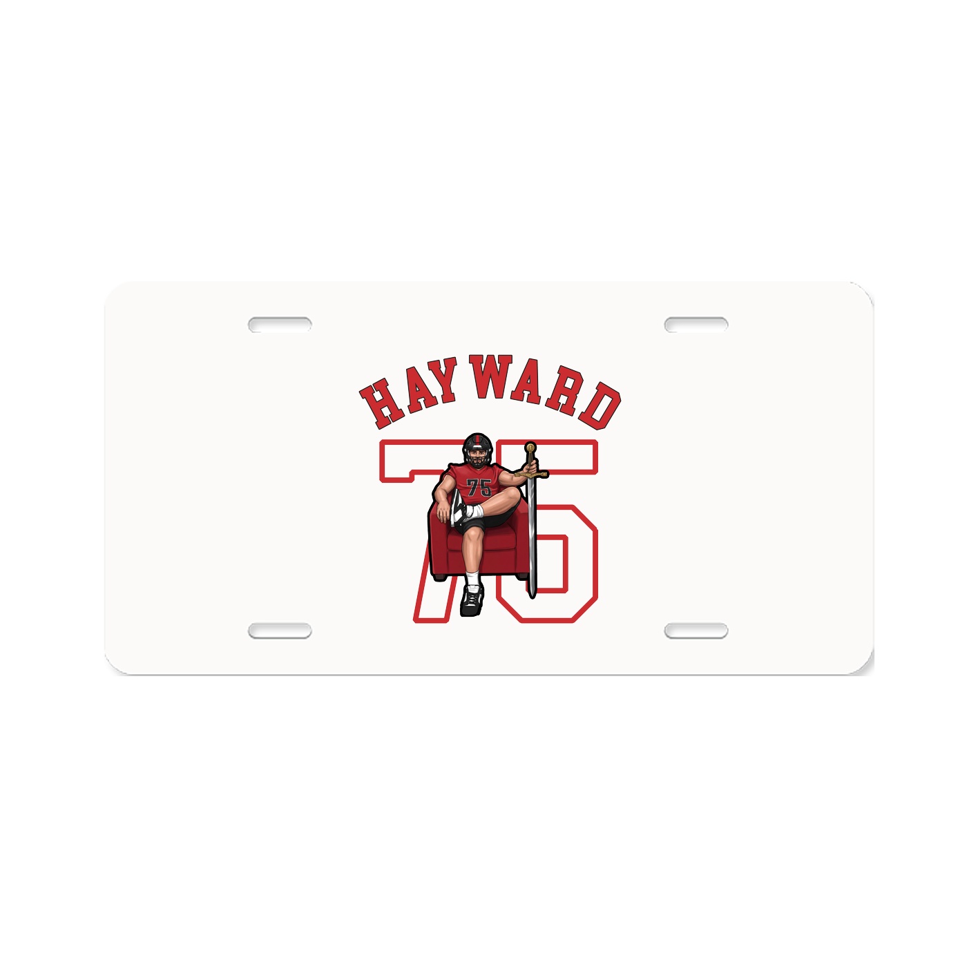 License Plate — Shirsey Arch in Classic