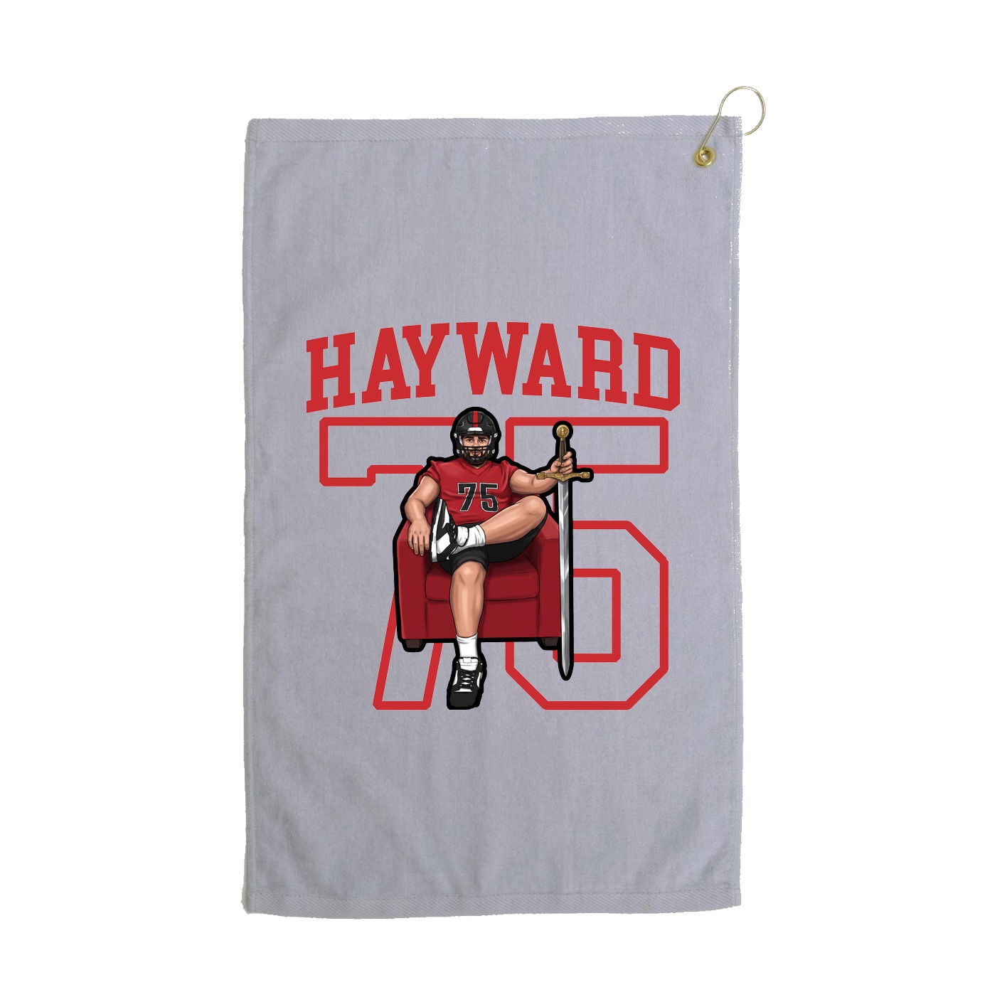 Golf Towel — Shirsey in Grey