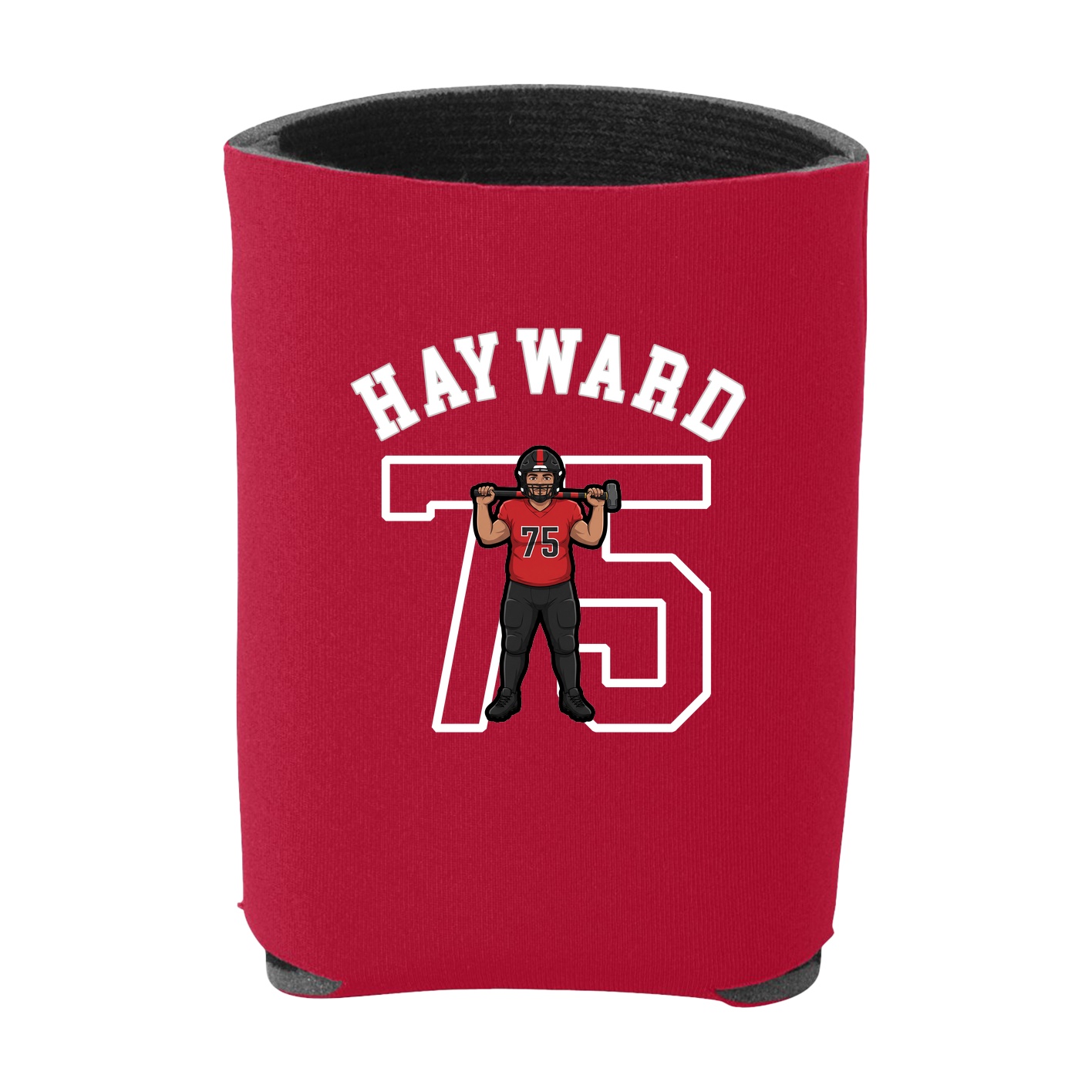 Can Holder — Shirsey Arch in Red