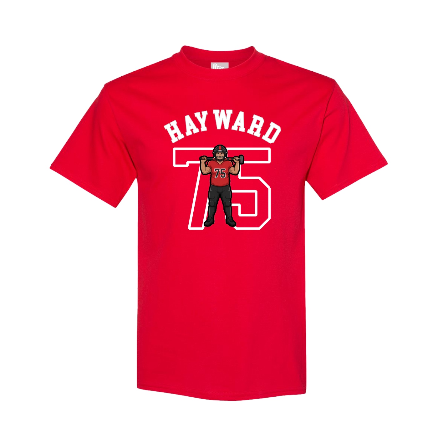 Youth Tee — Shirsey Arch in Red