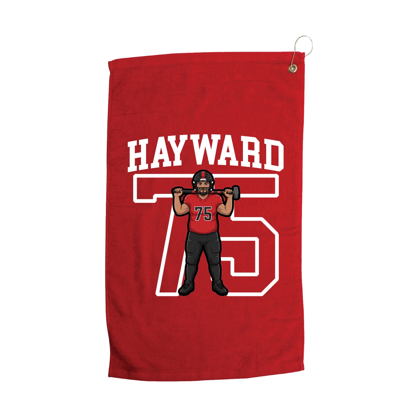 Golf Towel — Shirsey in Red