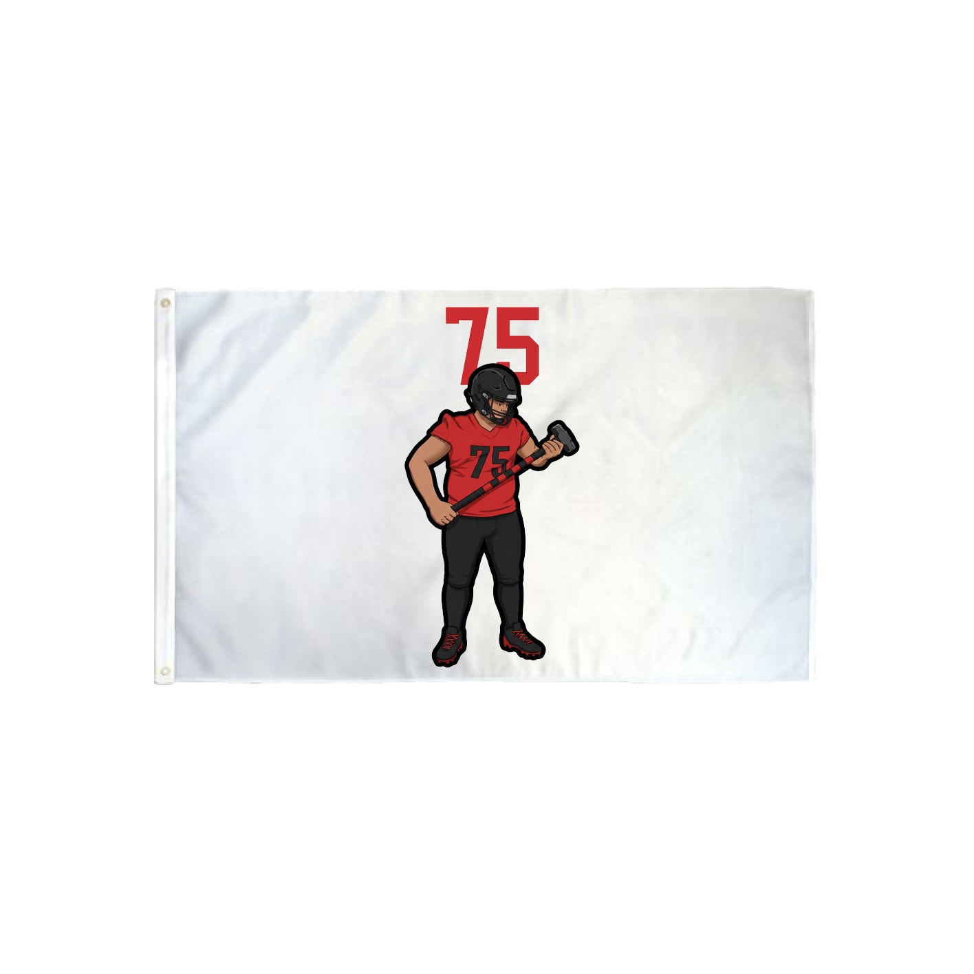 3x5 Flag — Number Top in Classic