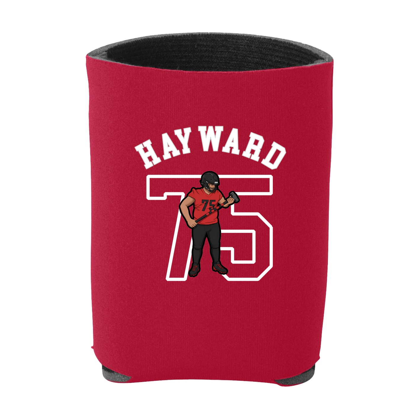 Can Holder — Shirsey Arch in Red