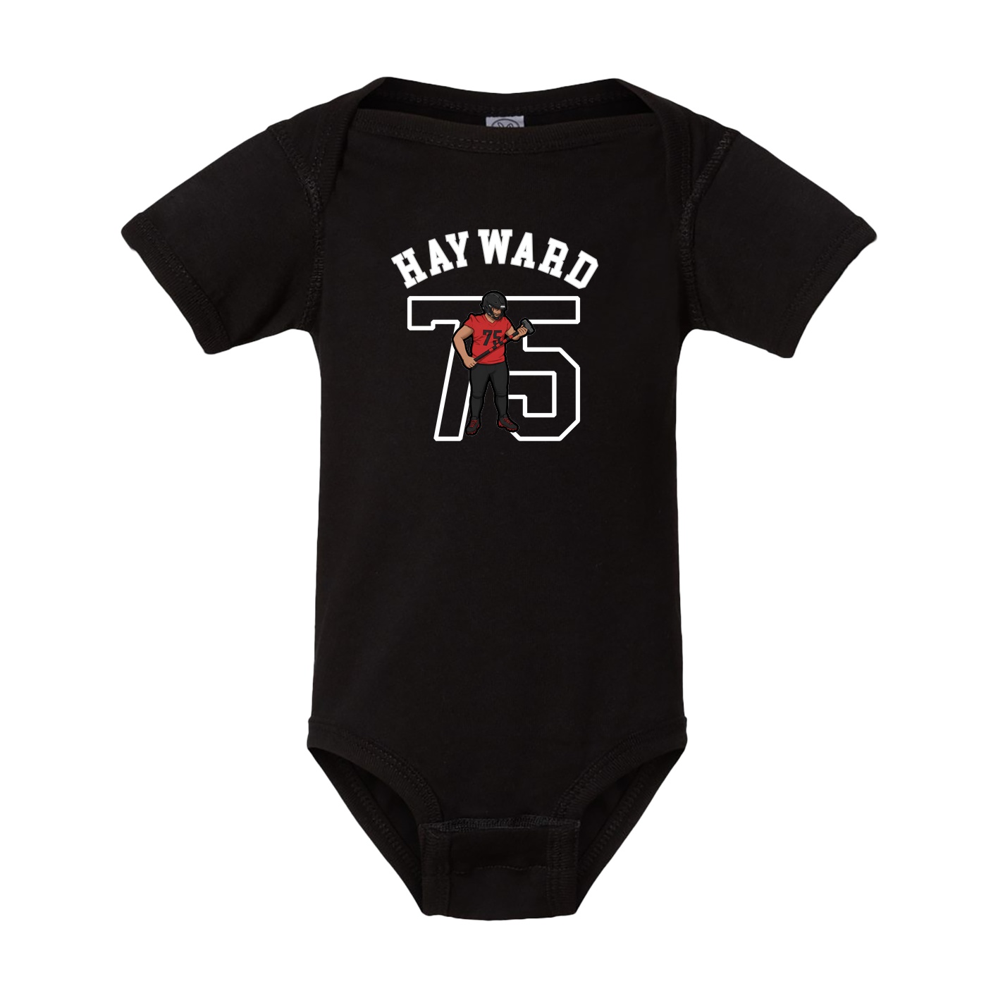 Baby Onesie — Shirsey Arch in Black