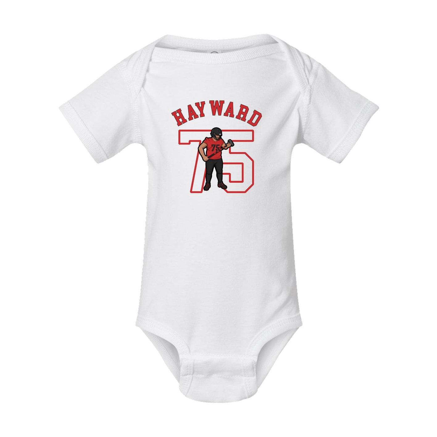 Baby Onesie — Shirsey Arch in White