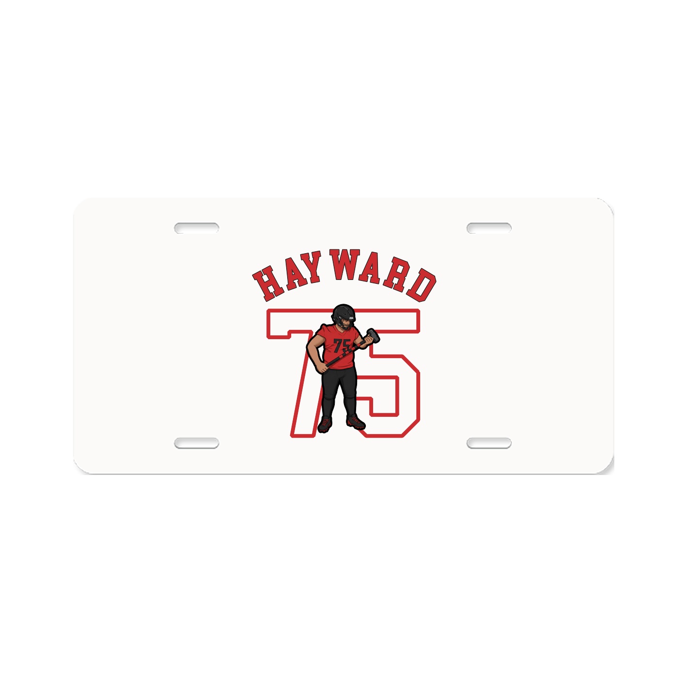 License Plate — Shirsey Arch in Classic