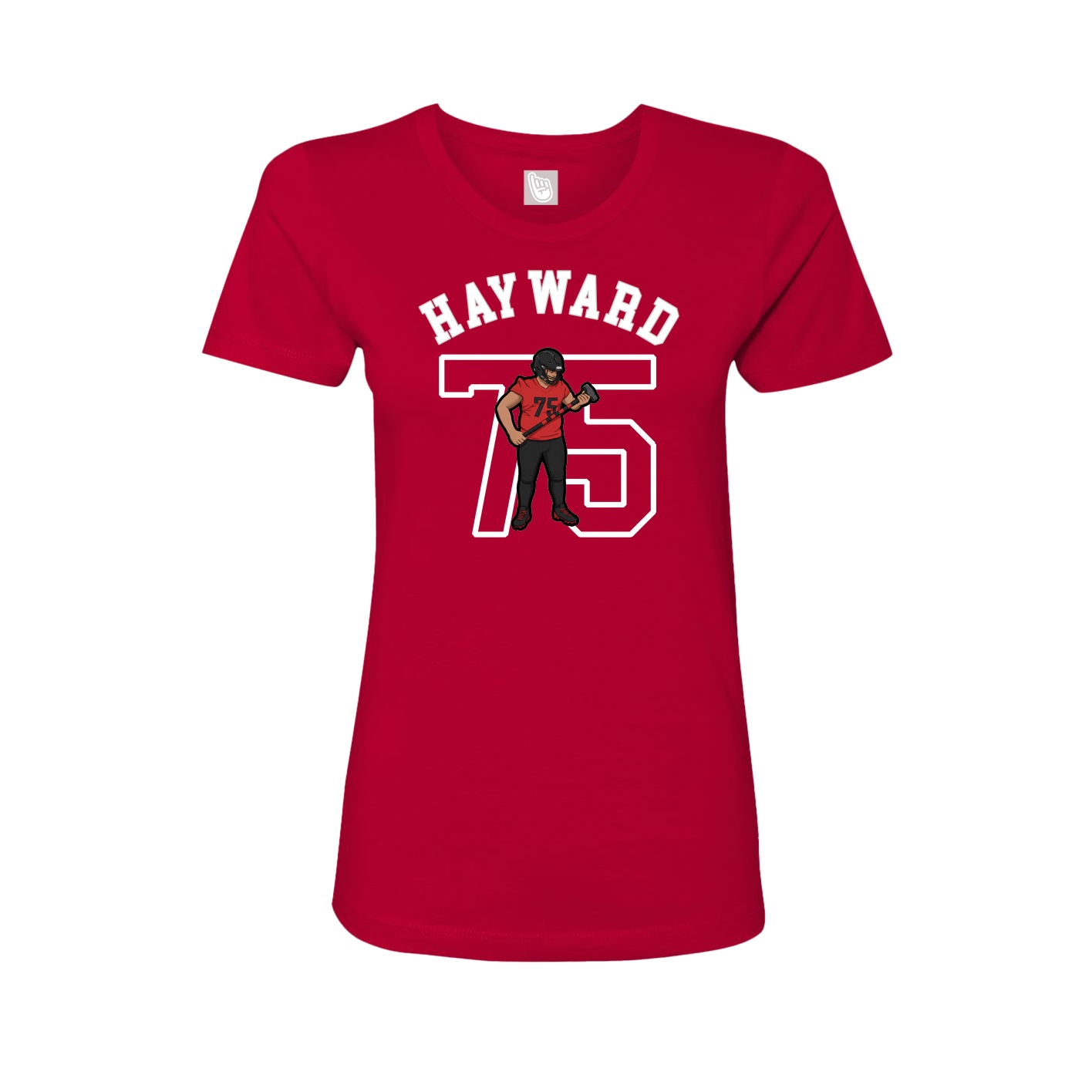 Womens Tee — Shirsey Arch in Red