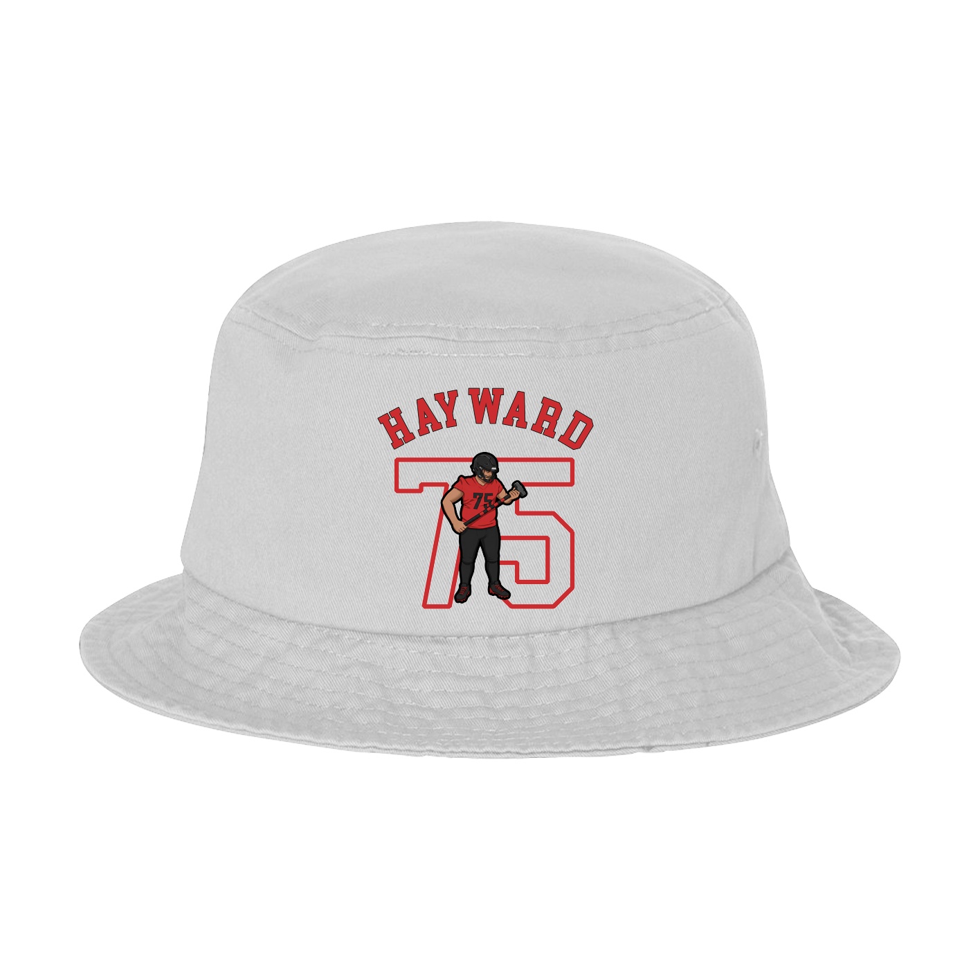 Bucket Cap — Shirsey Arch in White