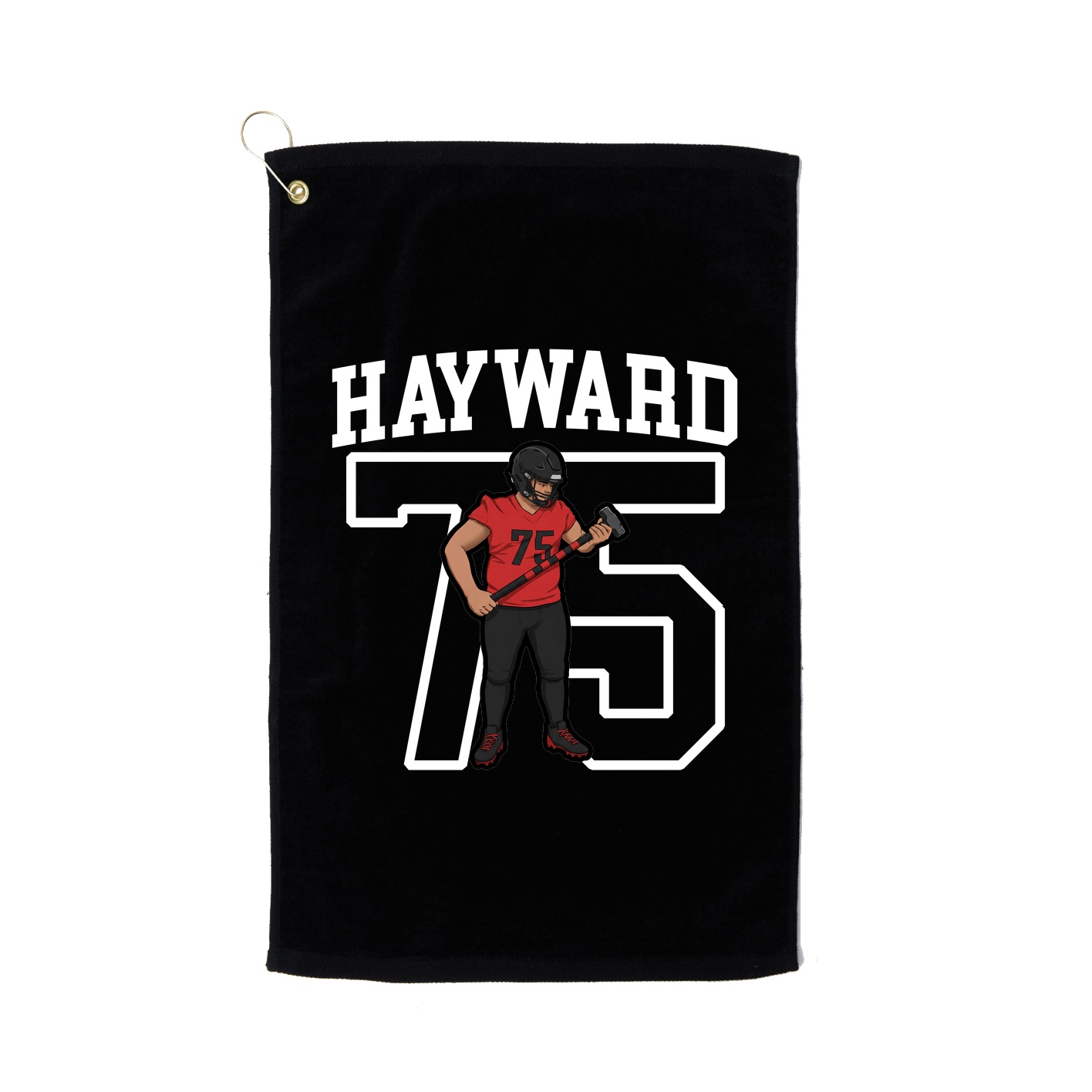 Golf Towel — Shirsey in Black