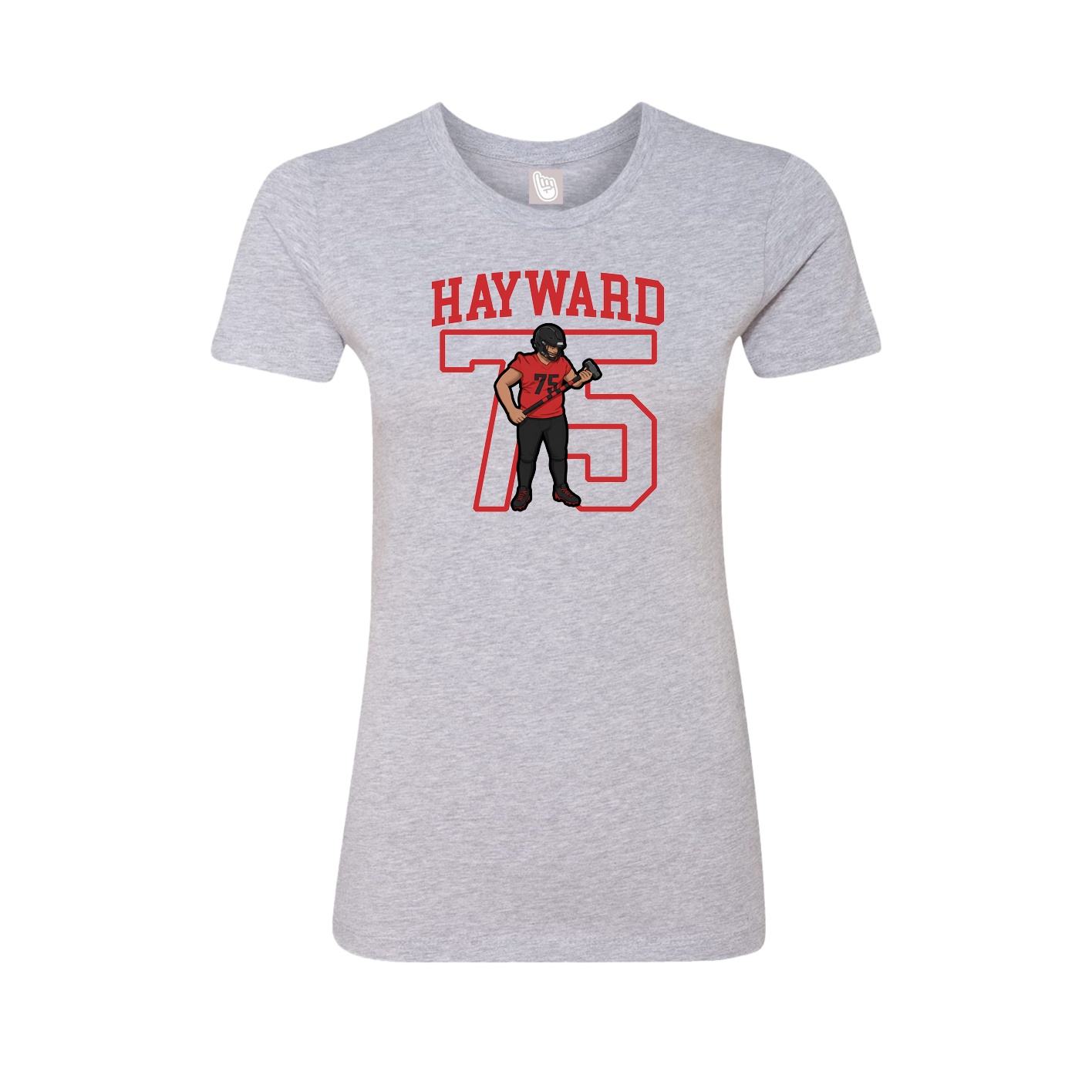 Womens Tee — Shirsey in Grey