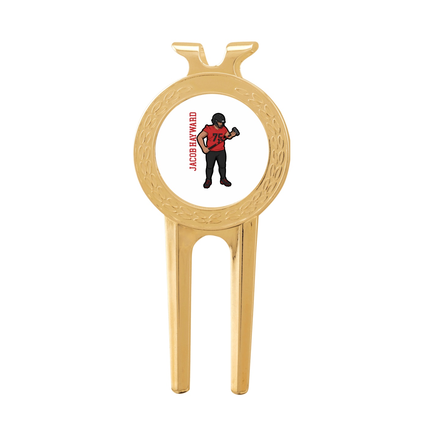 Divot Tool with Ball Marker — Name Vertical in Classic