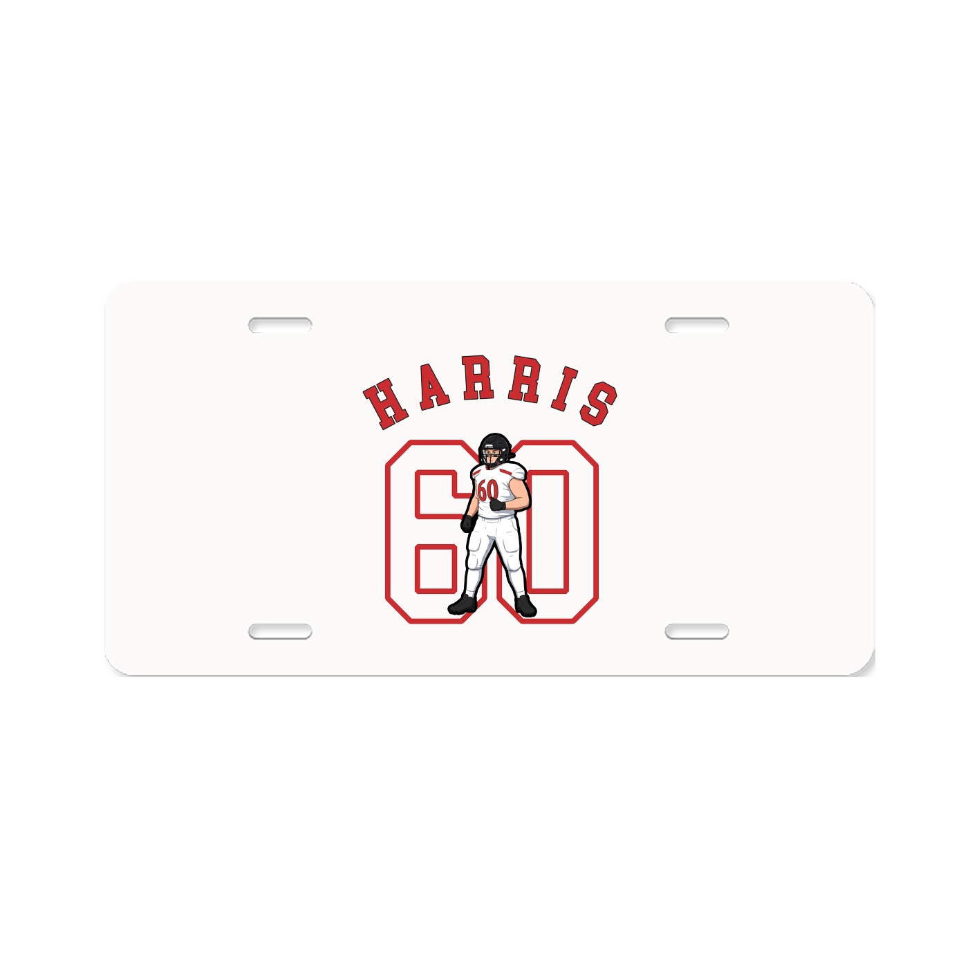 License Plate — Shirsey Arch in Classic