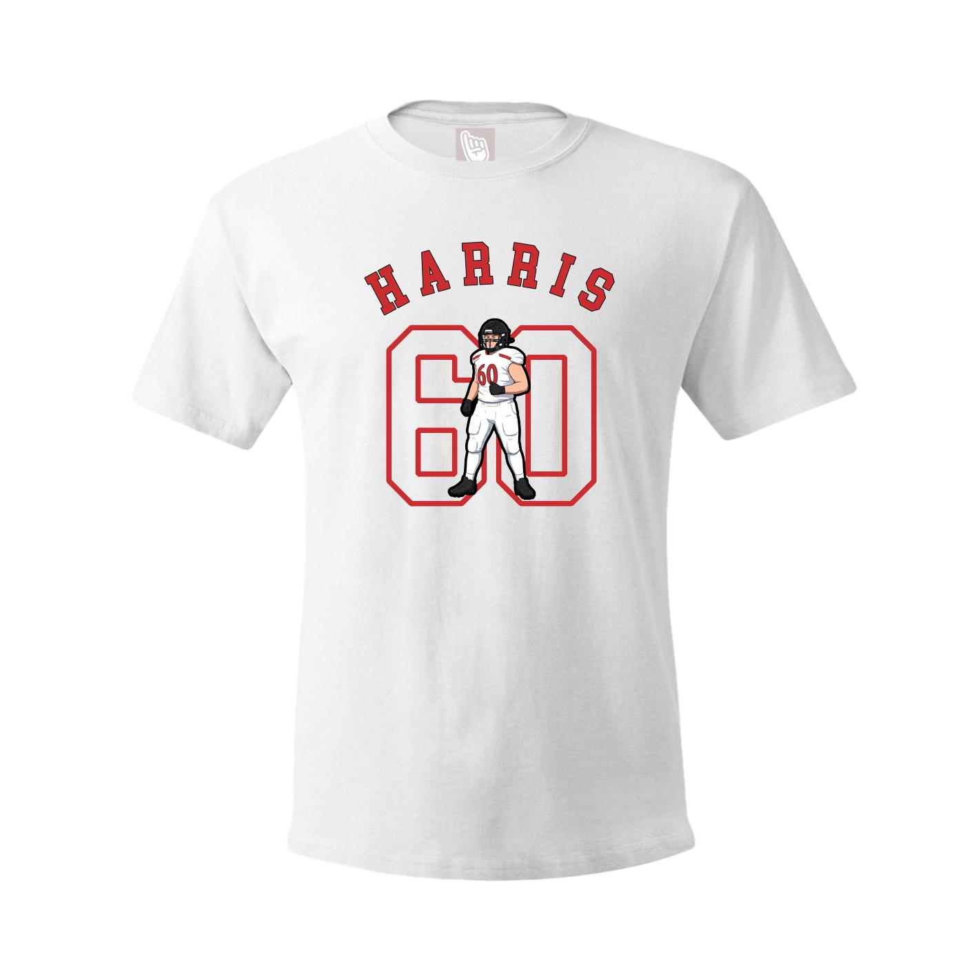 Youth Tee — Shirsey Arch in White