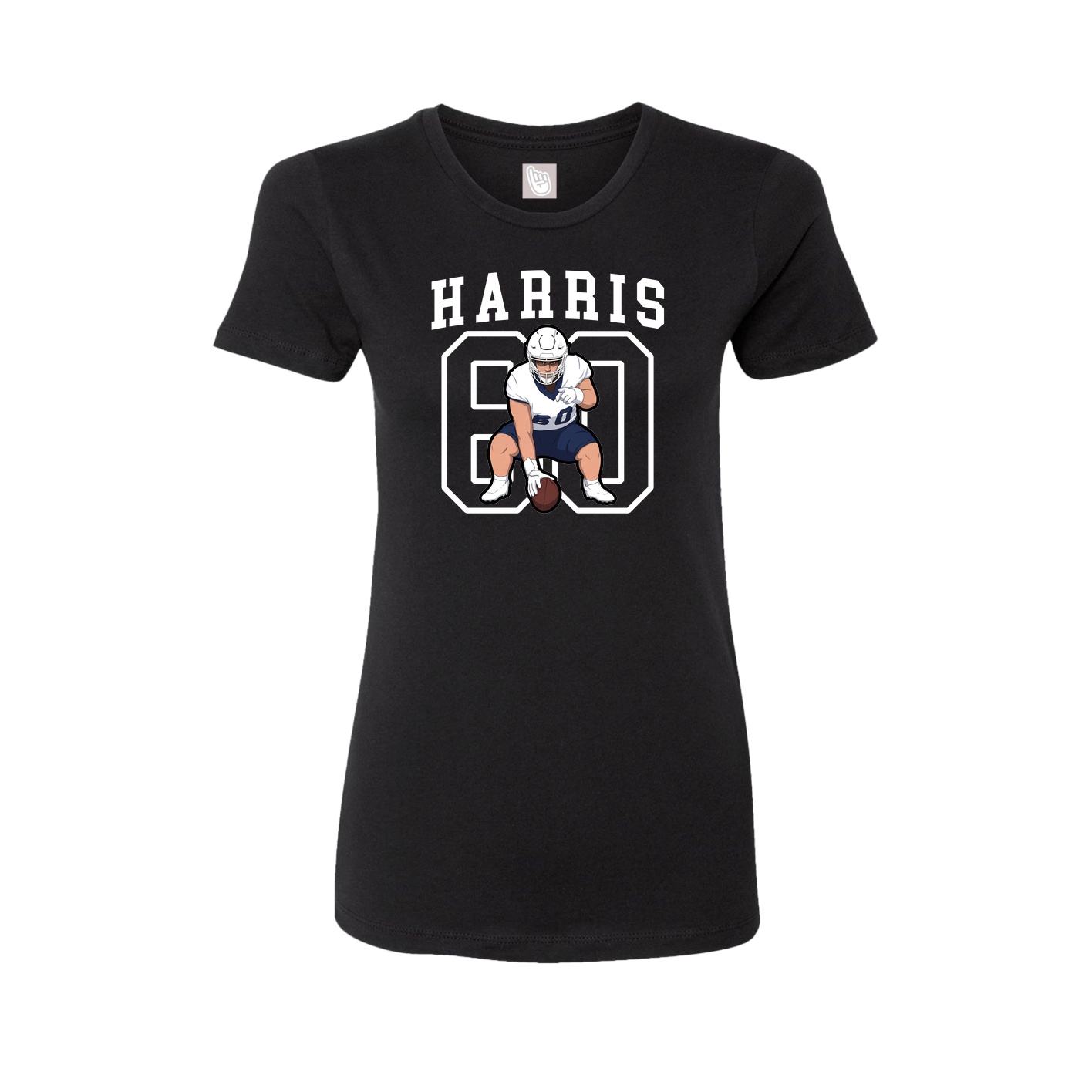 Fitted Women's Tee — Shirsey in Black