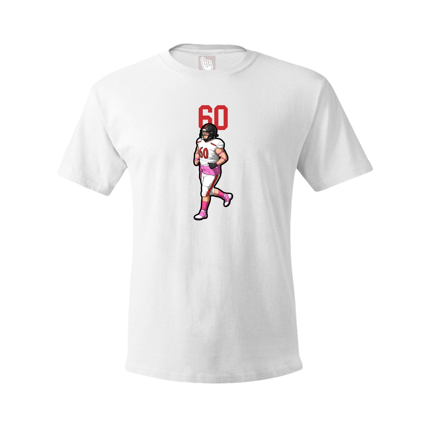 Tee — Number Top in White