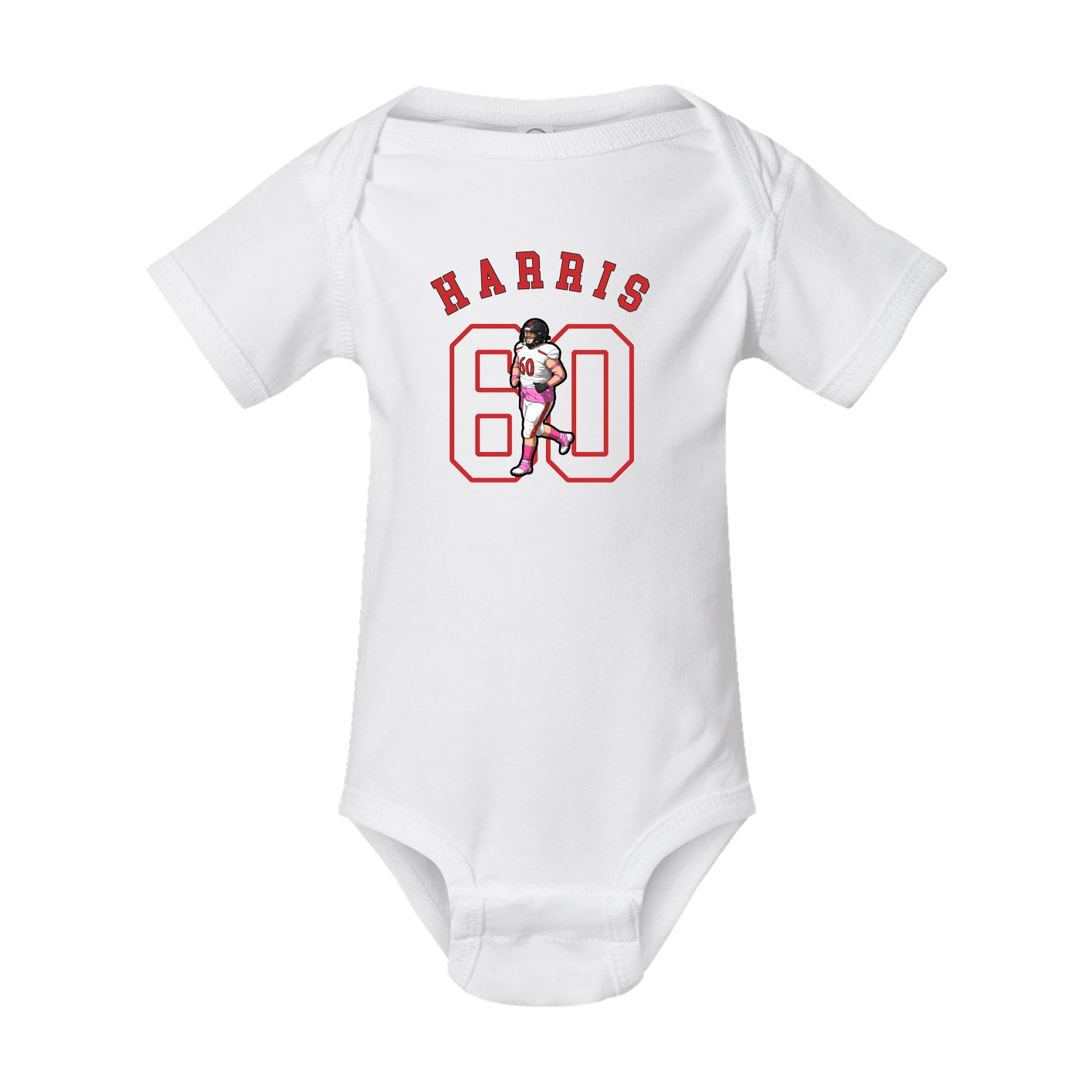 Baby Onesie — Shirsey Arch in White