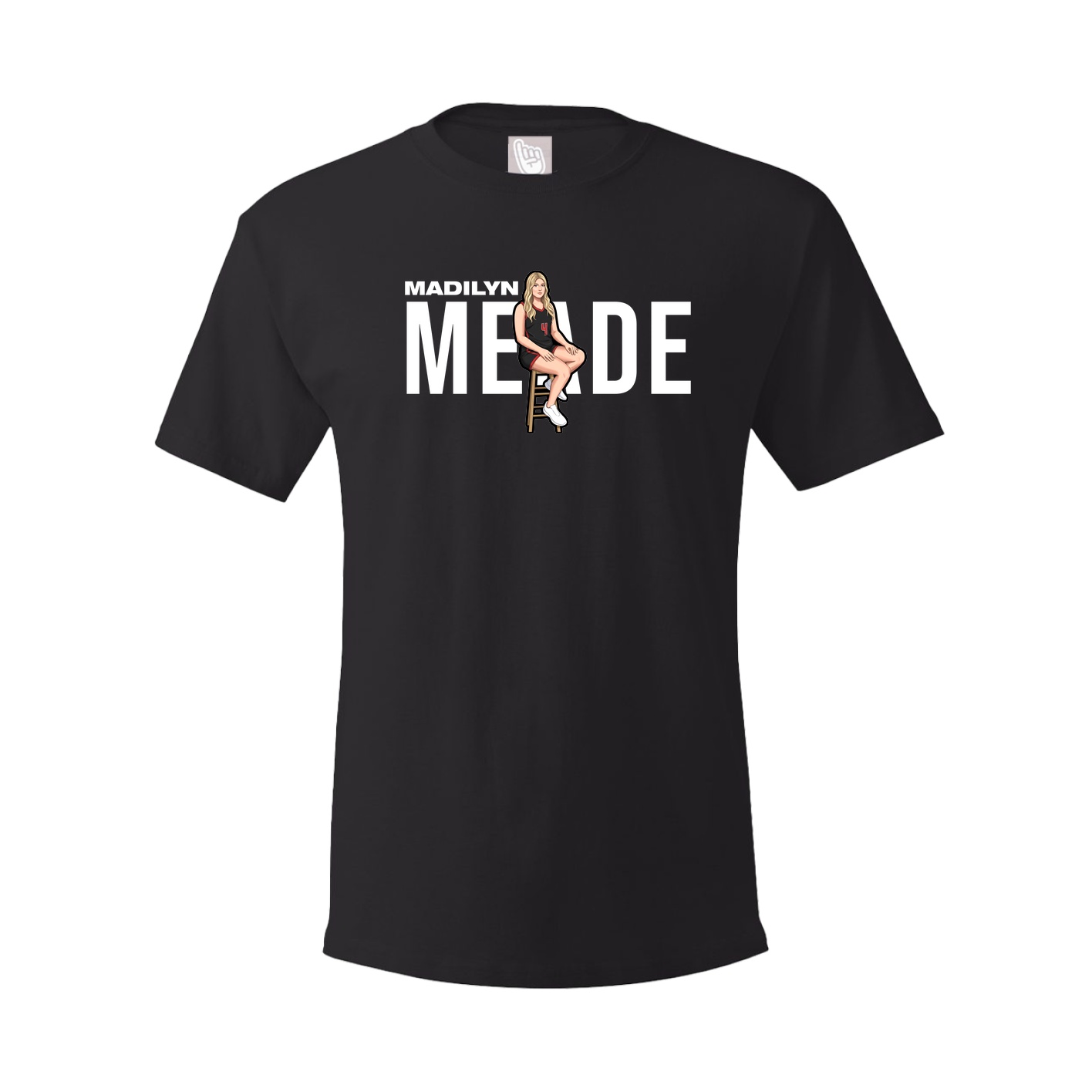 Tee — Player Name in Black