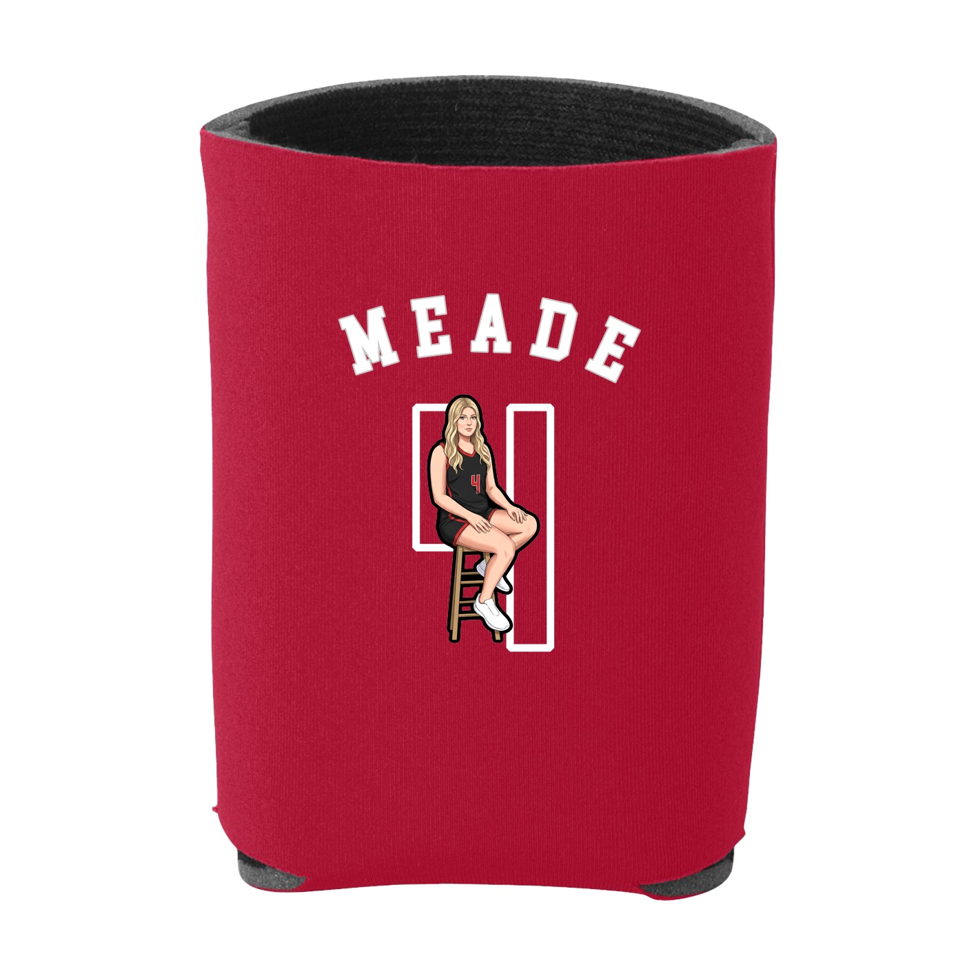 Can Holder — Shirsey Arch in Red