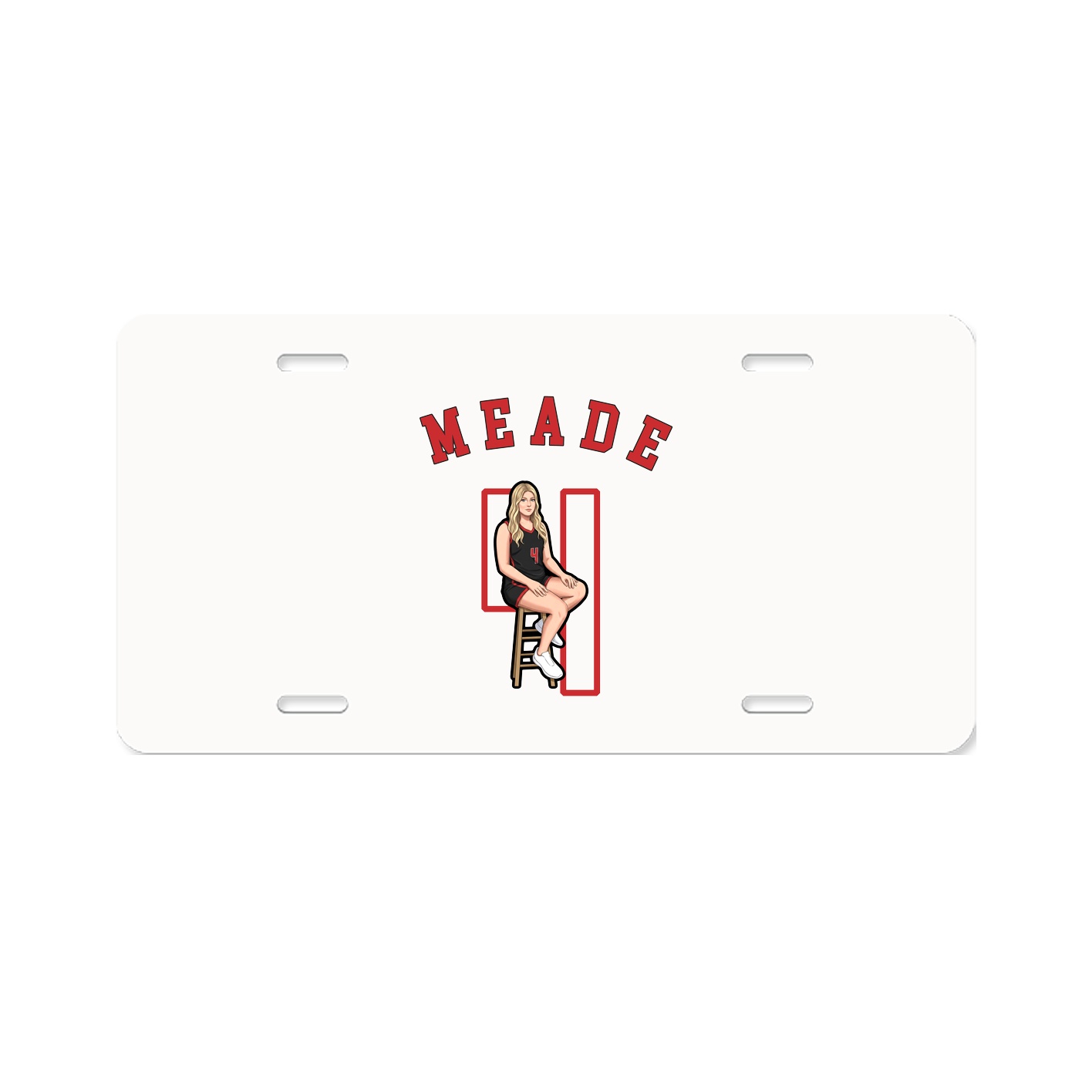 License Plate — Shirsey Arch in Classic