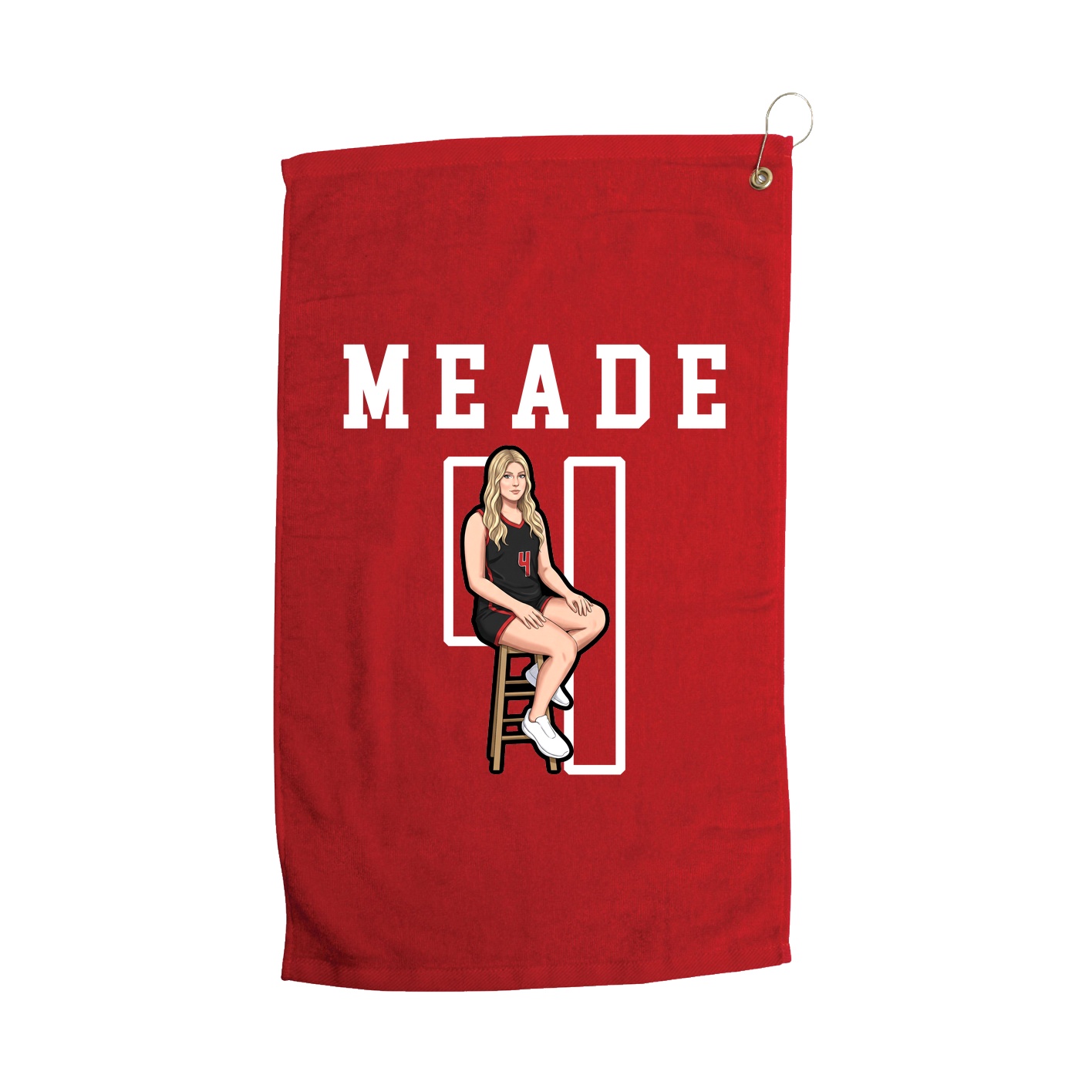 Golf Towel — Shirsey in Red