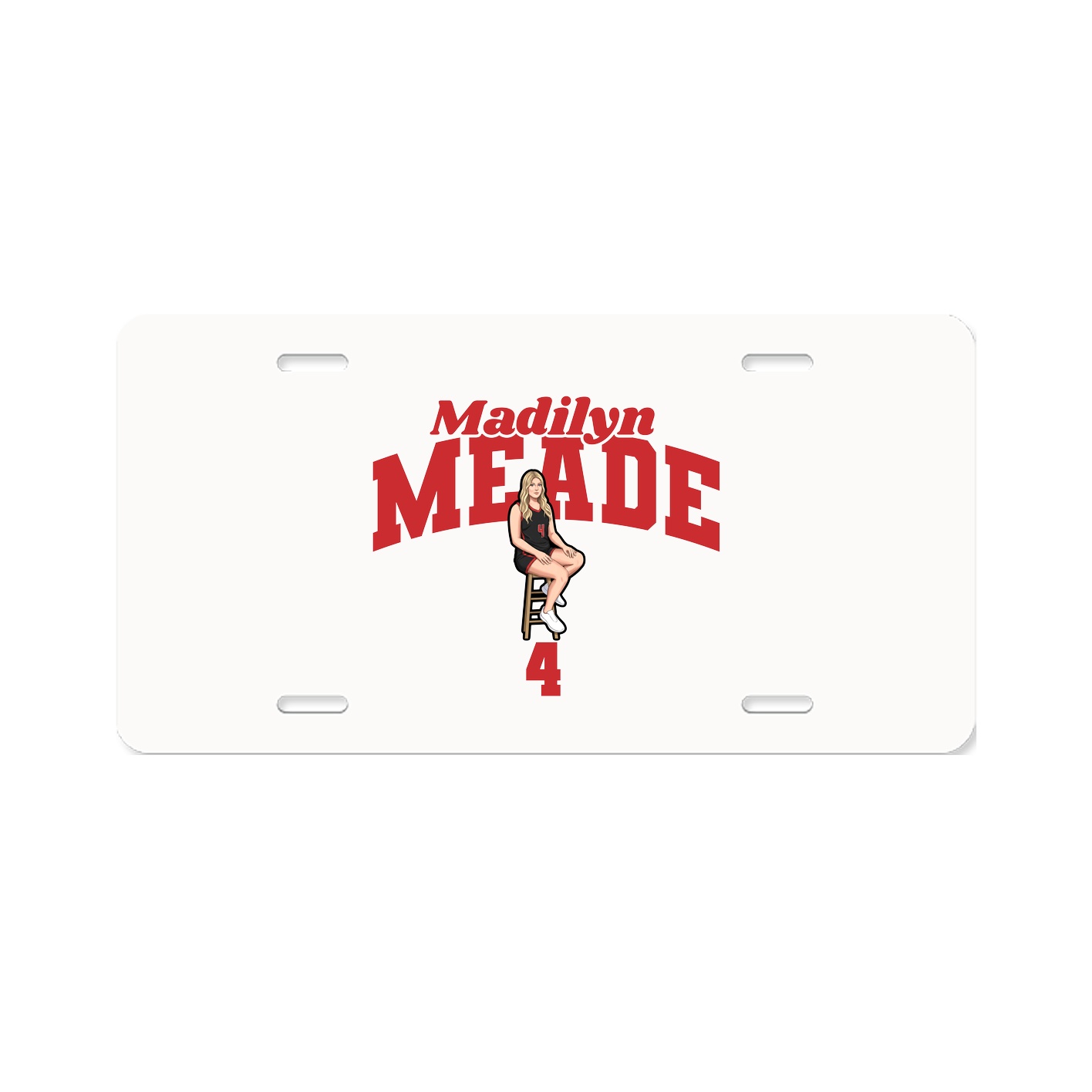 License Plate — Signature Arch in Classic