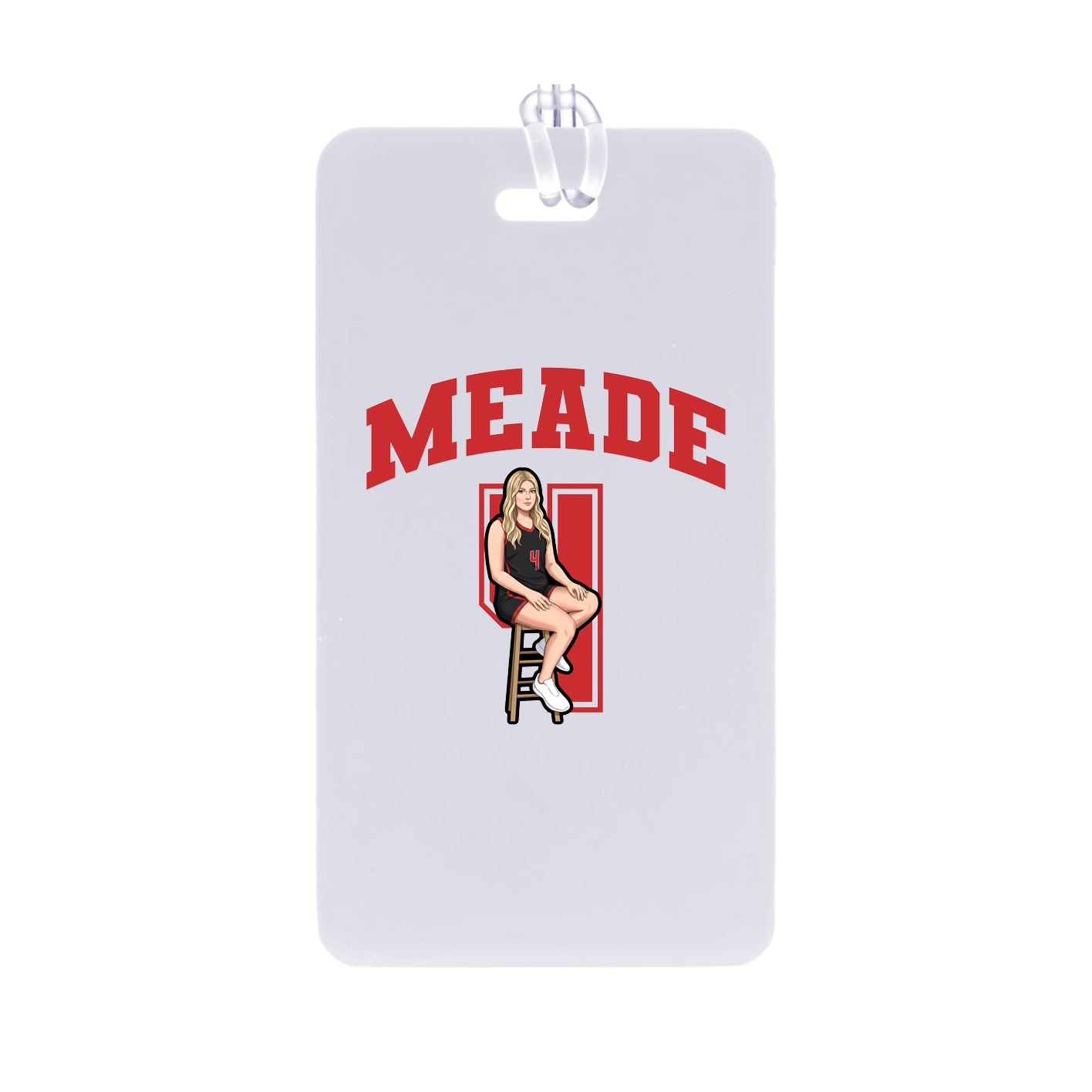 Bag Tag — Number in Classic