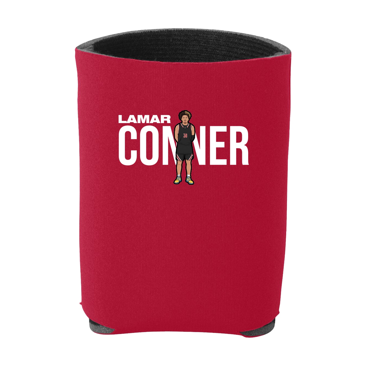 Can Holder — Player Name in Red
