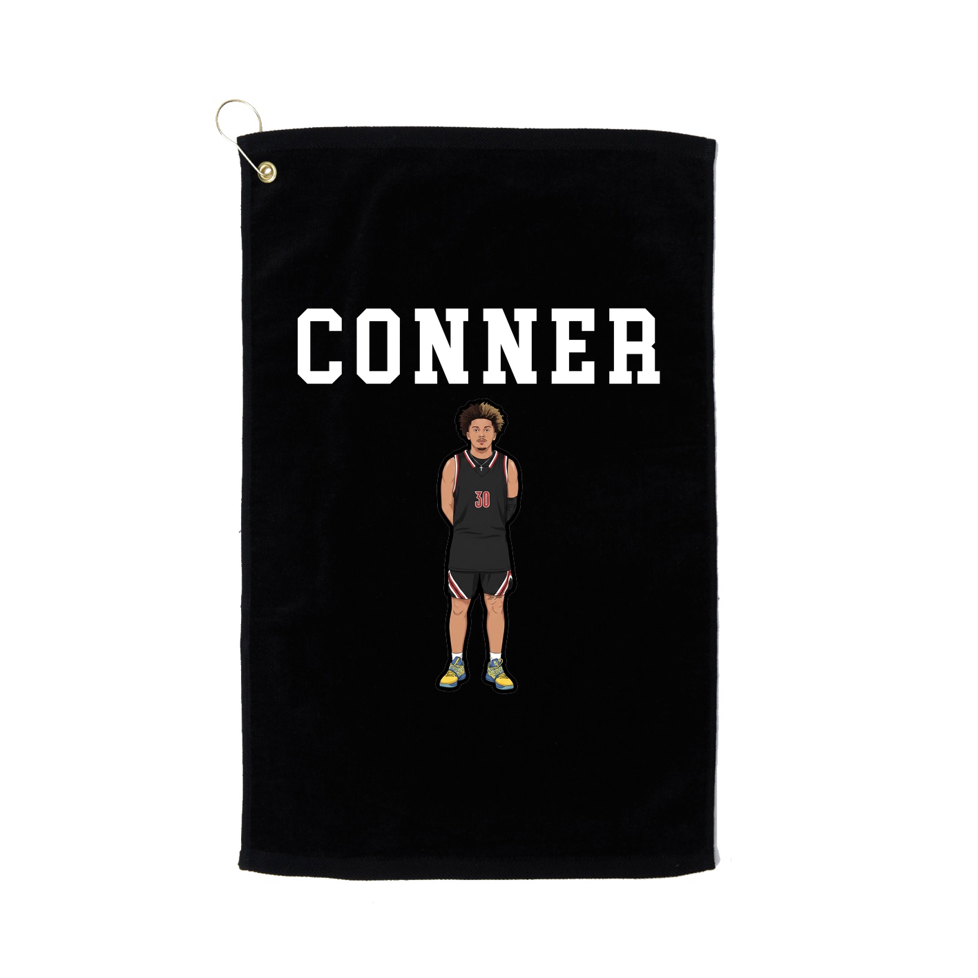 Golf Towel — Shirsey in Black