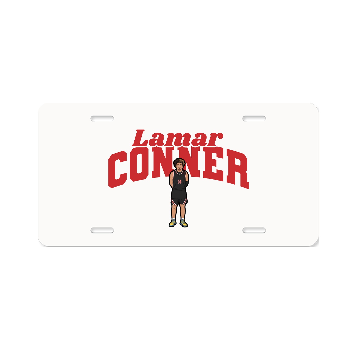 License Plate — Signature Arch in Classic