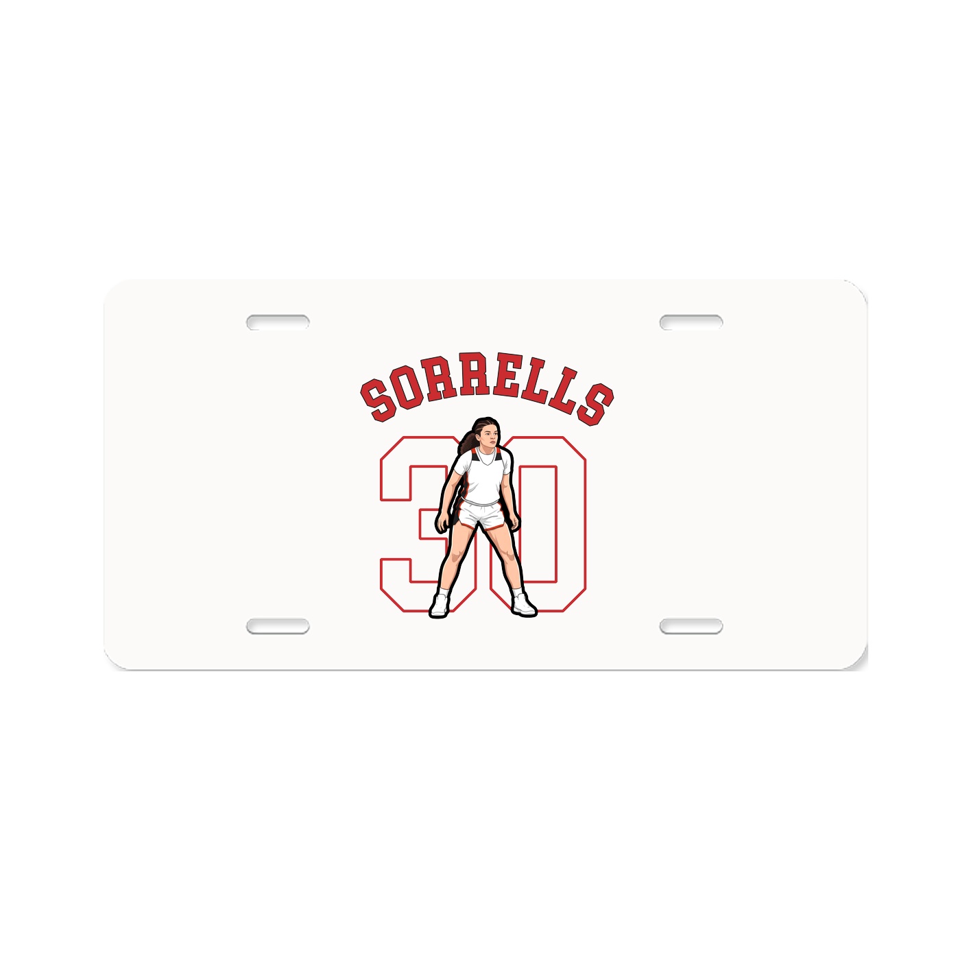 License Plate — Shirsey Arch in Classic