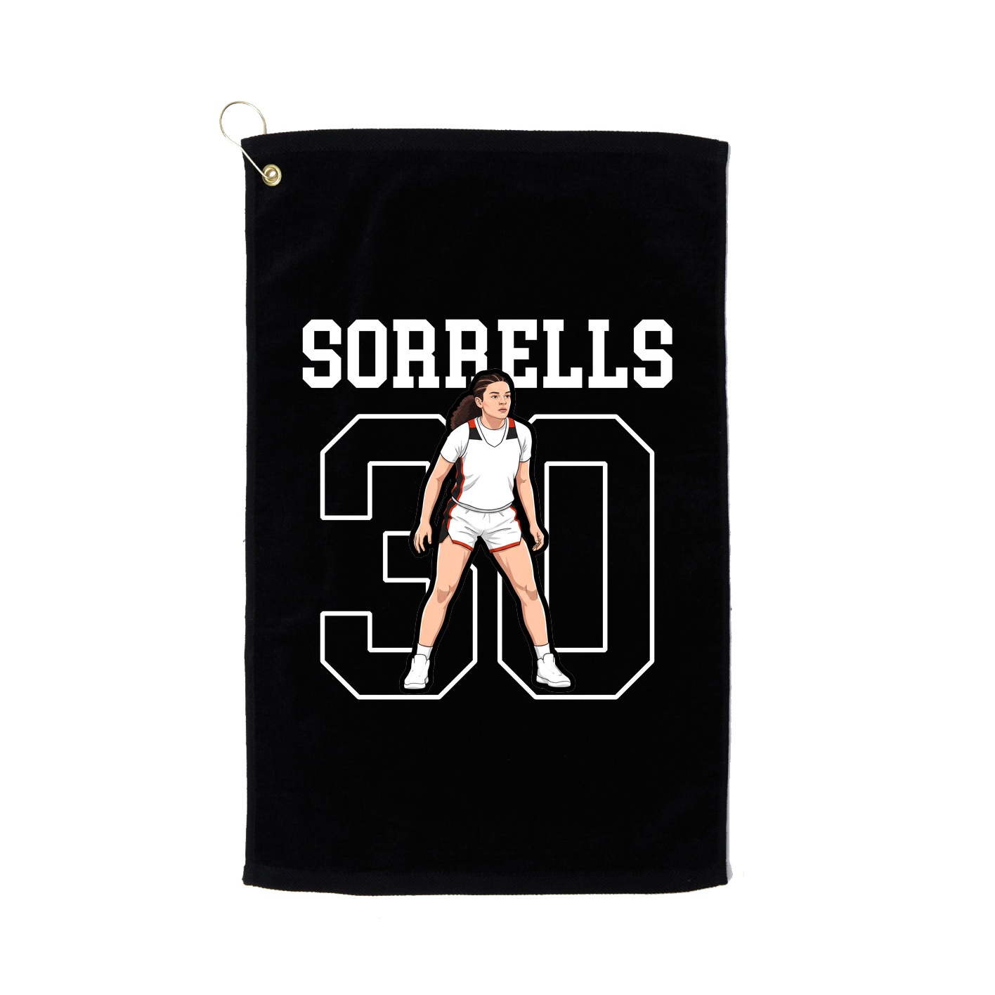 Golf Towel — Shirsey in Black