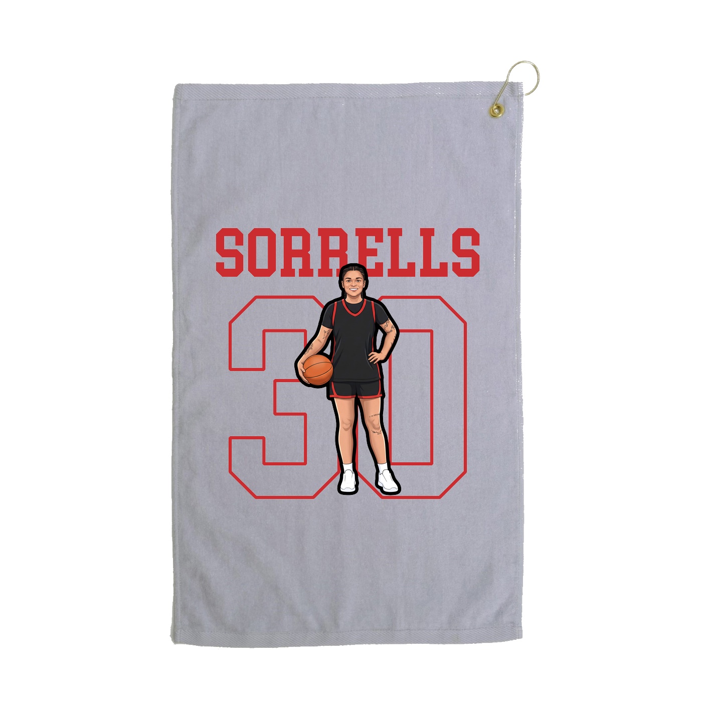 Golf Towel — Shirsey in Grey
