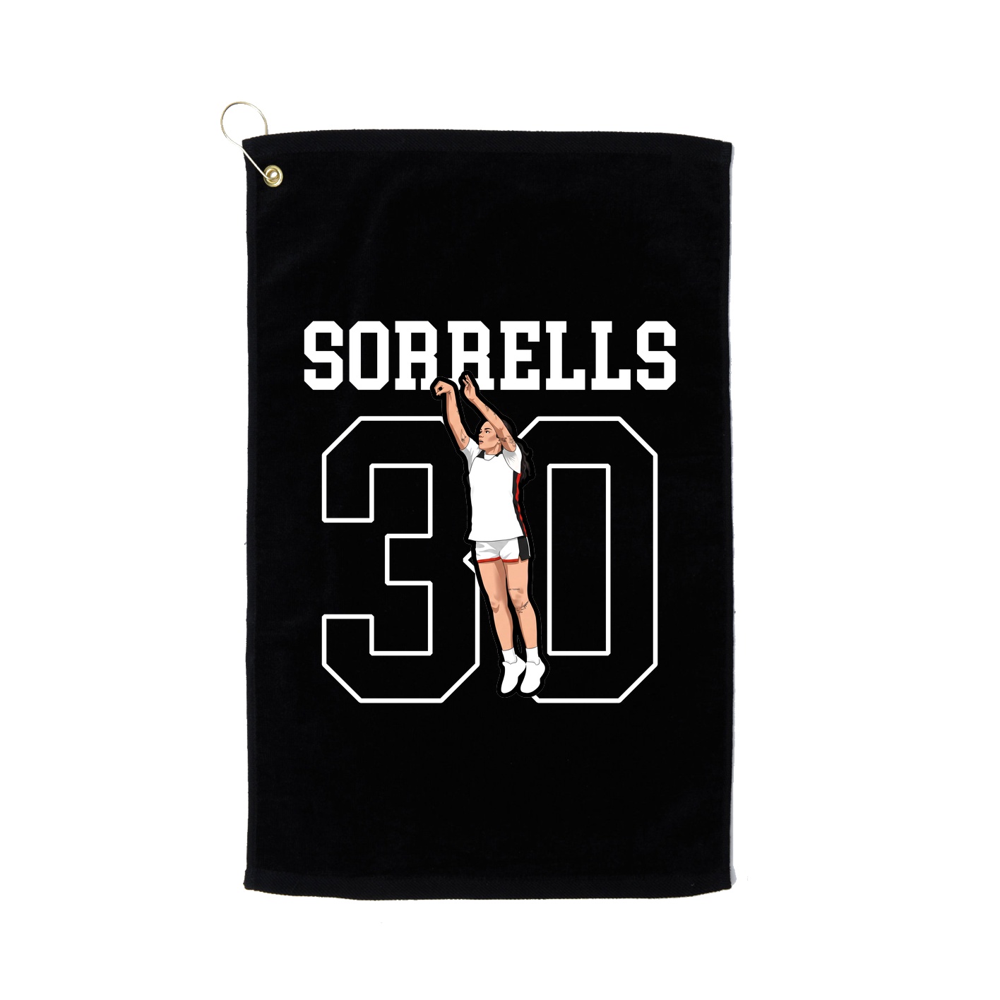 Golf Towel — Shirsey in Black
