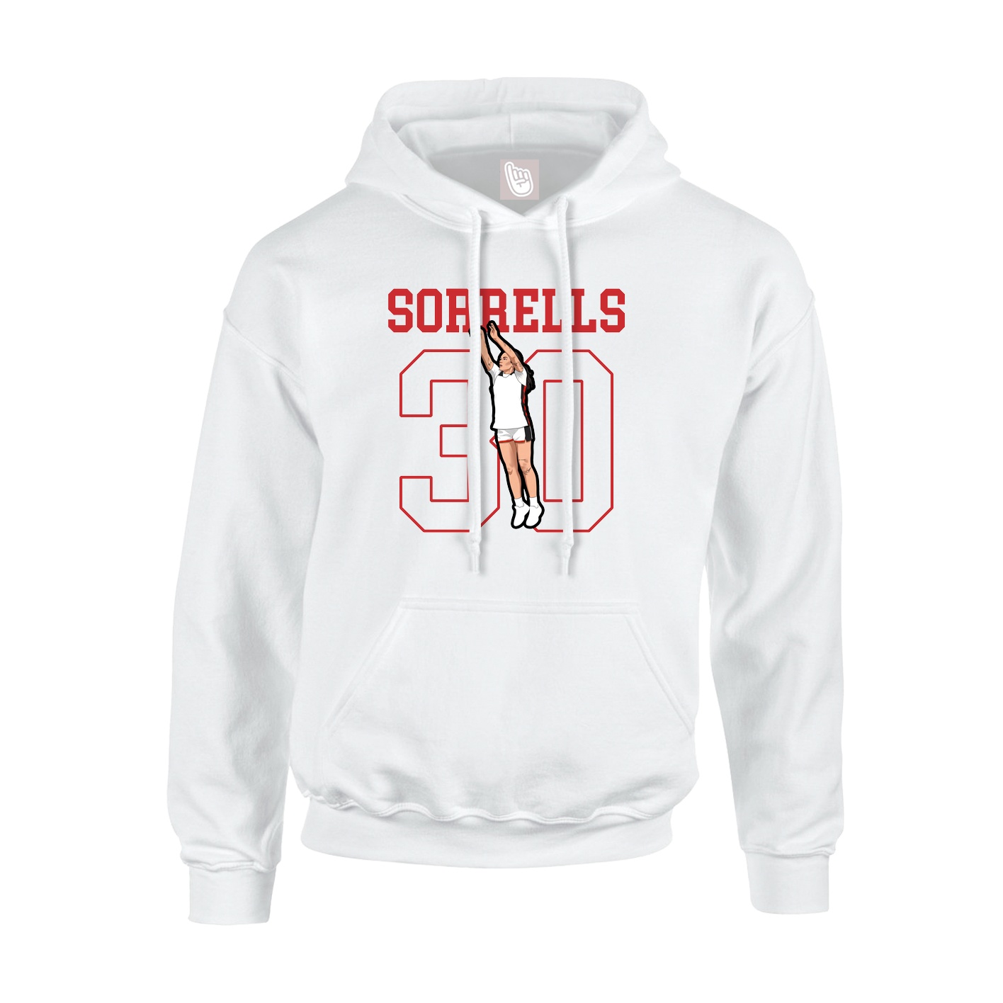 Youth Hoodie — Shirsey in White