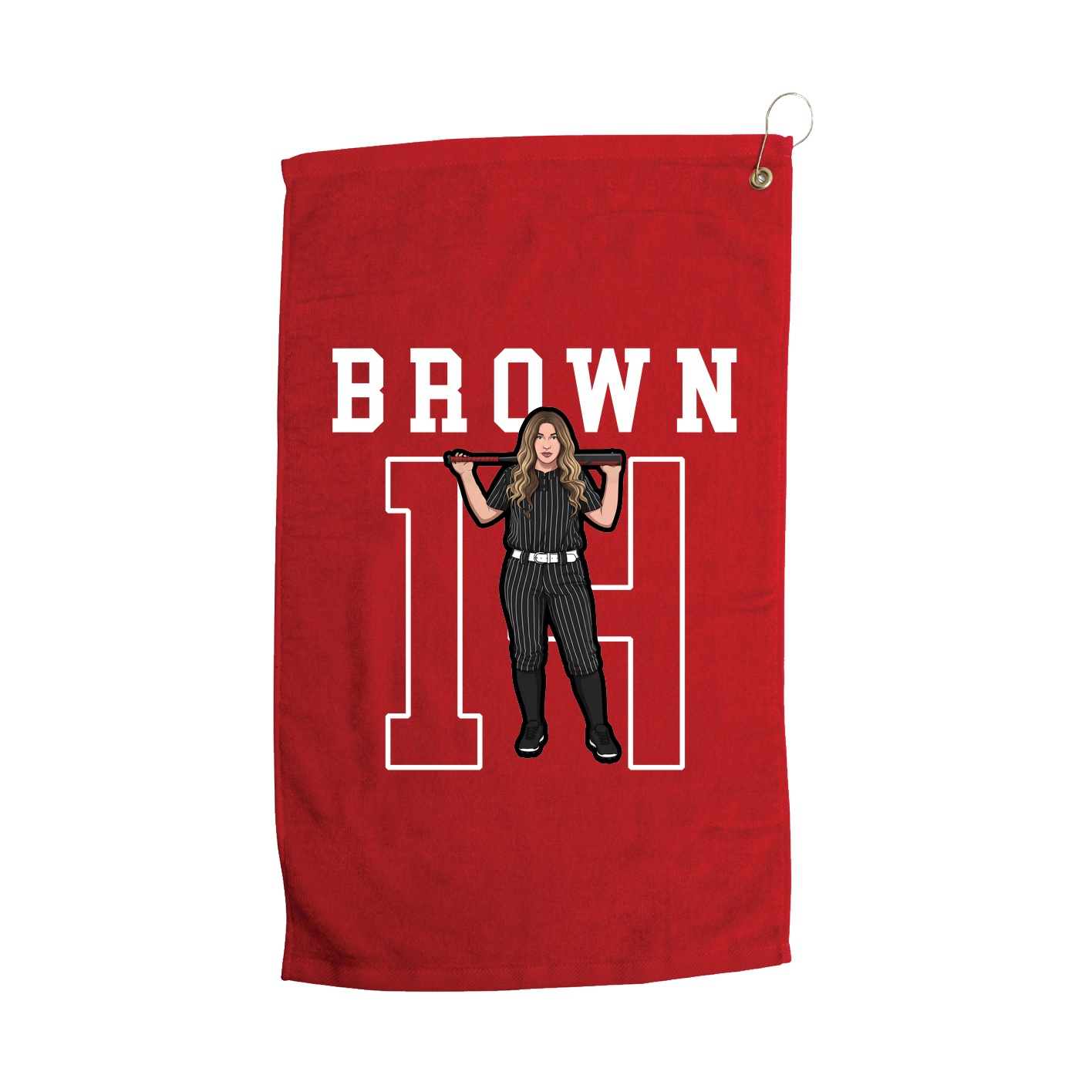 Golf Towel — Shirsey in Red