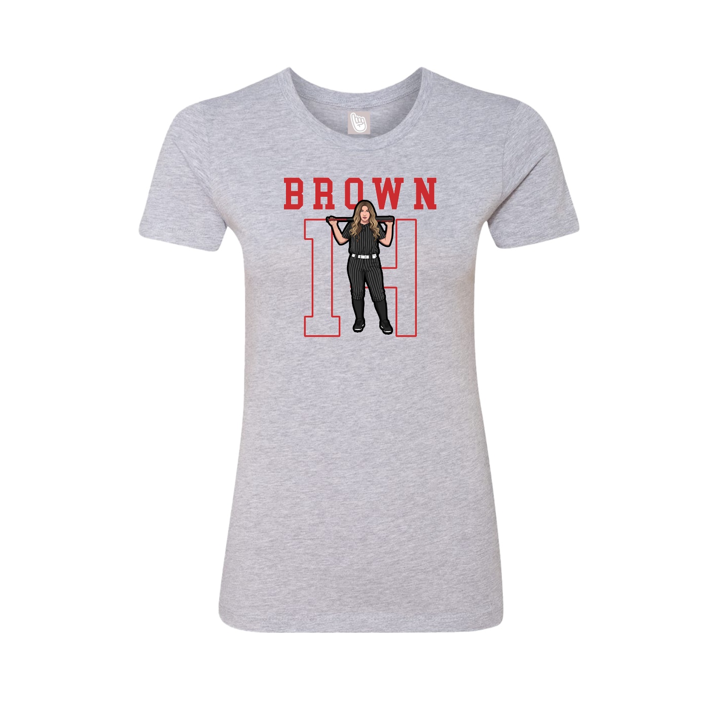 Womens Tee — Shirsey in Grey
