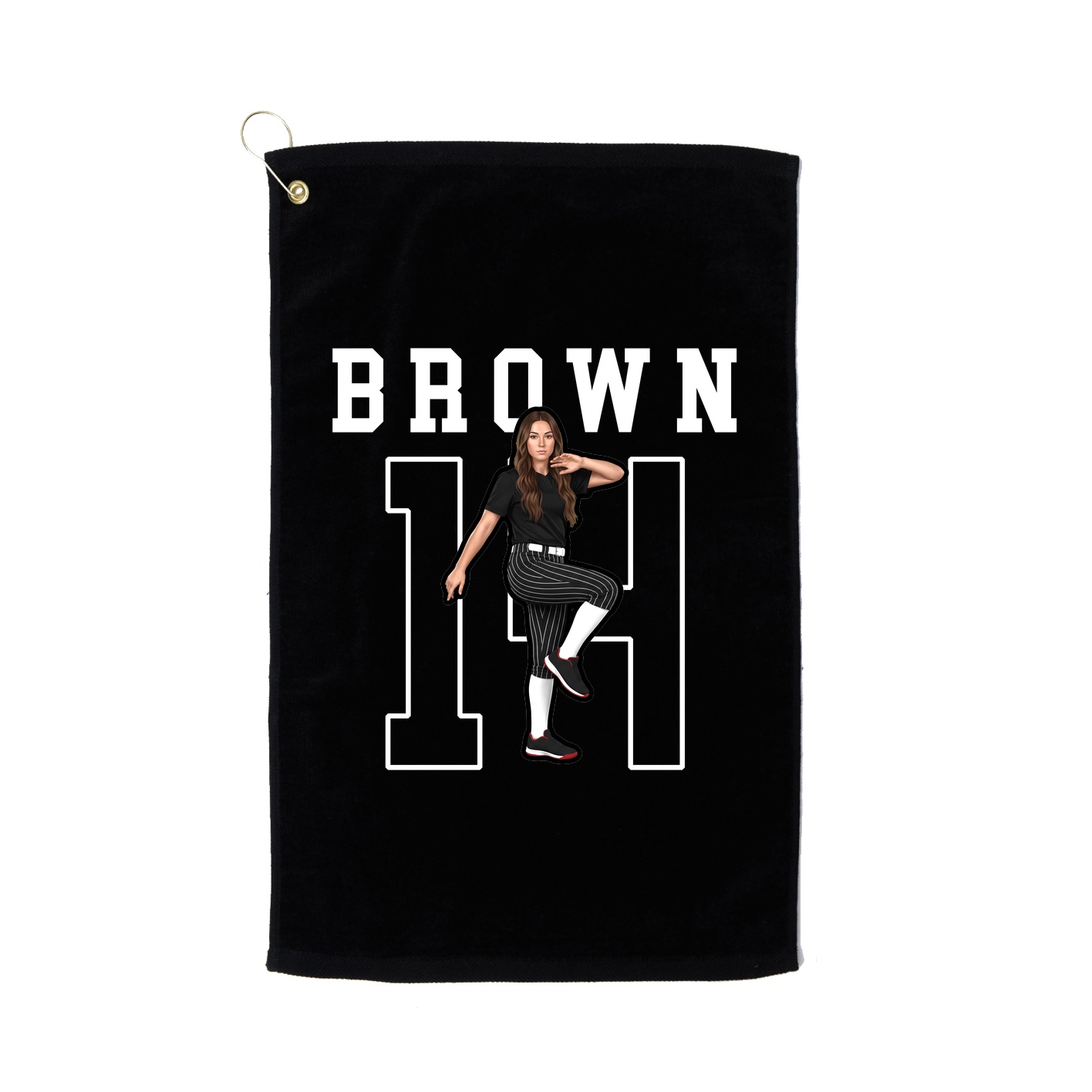 Golf Towel — Shirsey in Black