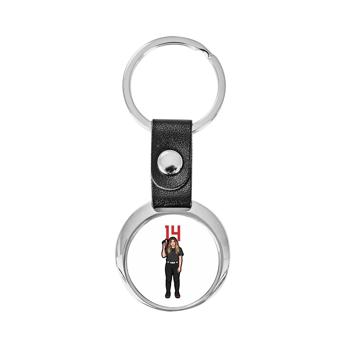 Key Chain — Number Top in Classic