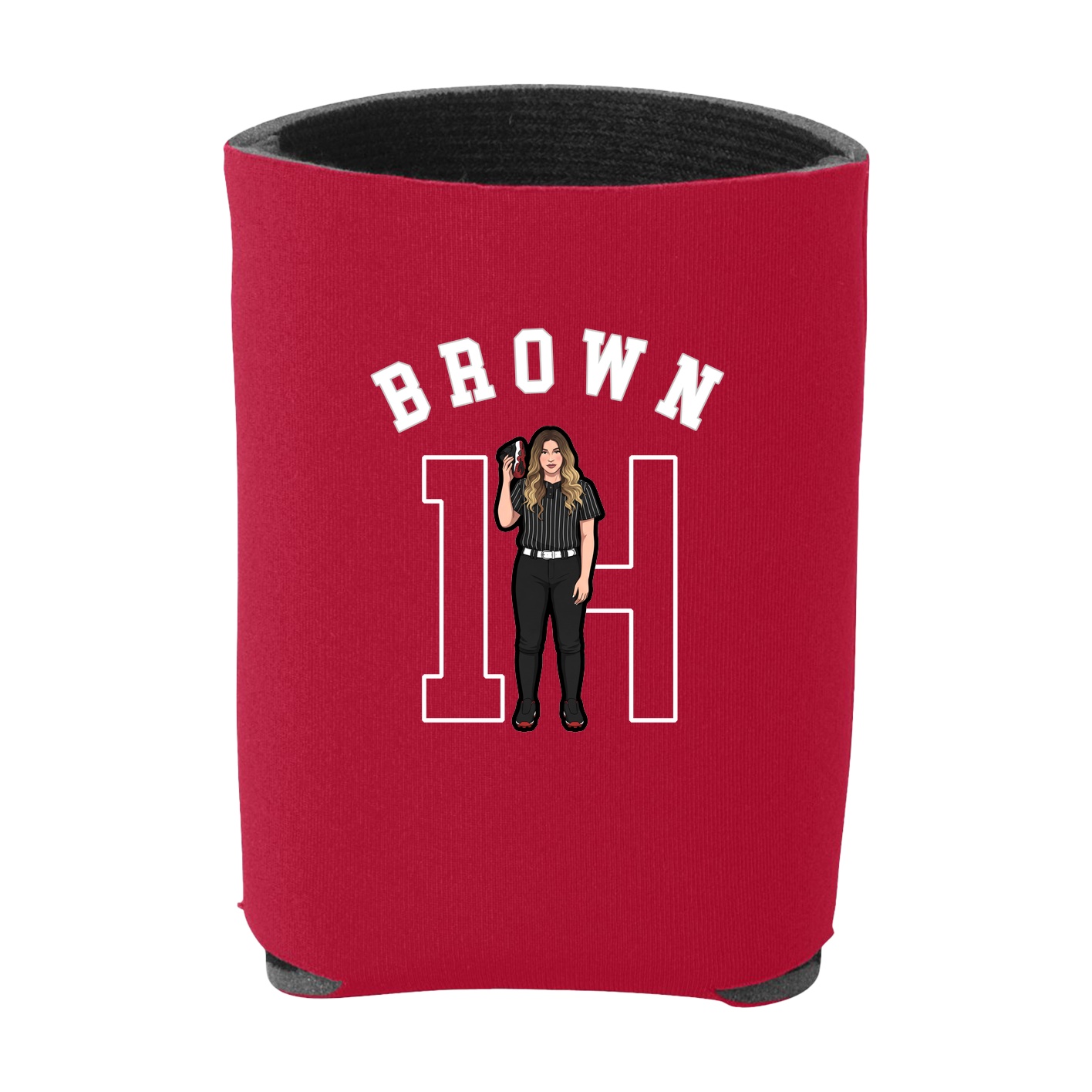 Can Holder — Shirsey Arch in Red