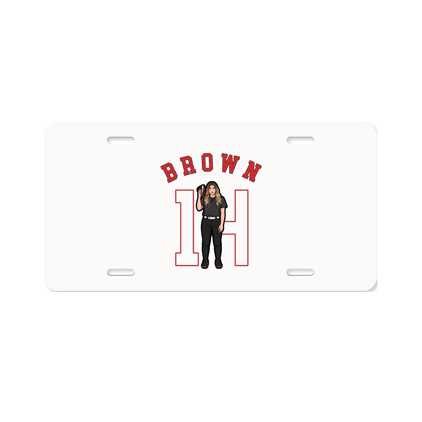 License Plate — Shirsey Arch in Classic