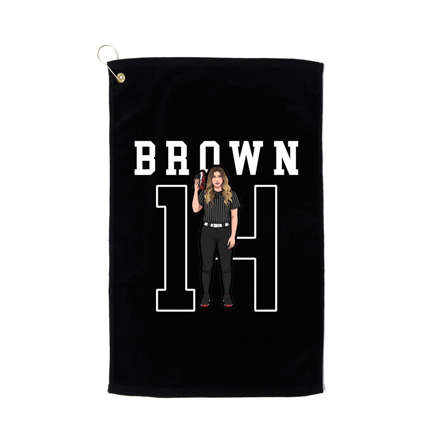 Golf Towel — Shirsey in Black