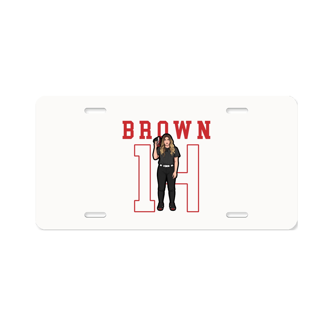 License Plate — Shirsey in Classic