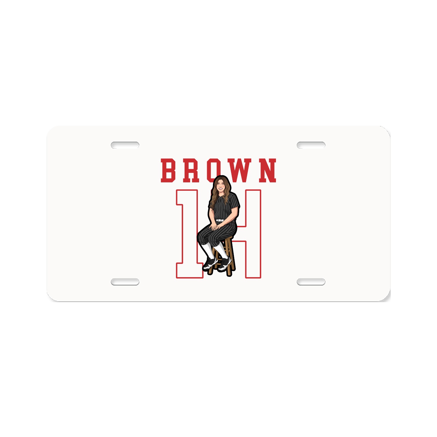 License Plate — Shirsey in Classic