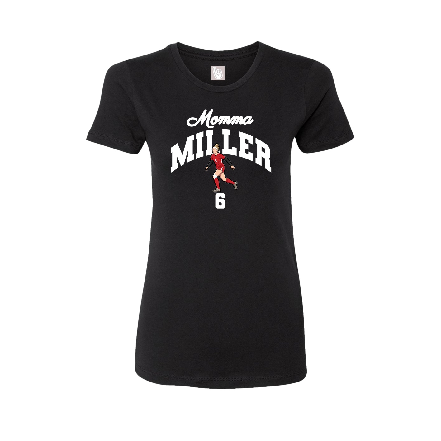 Womens Tee — Mothers Day Arch in Black